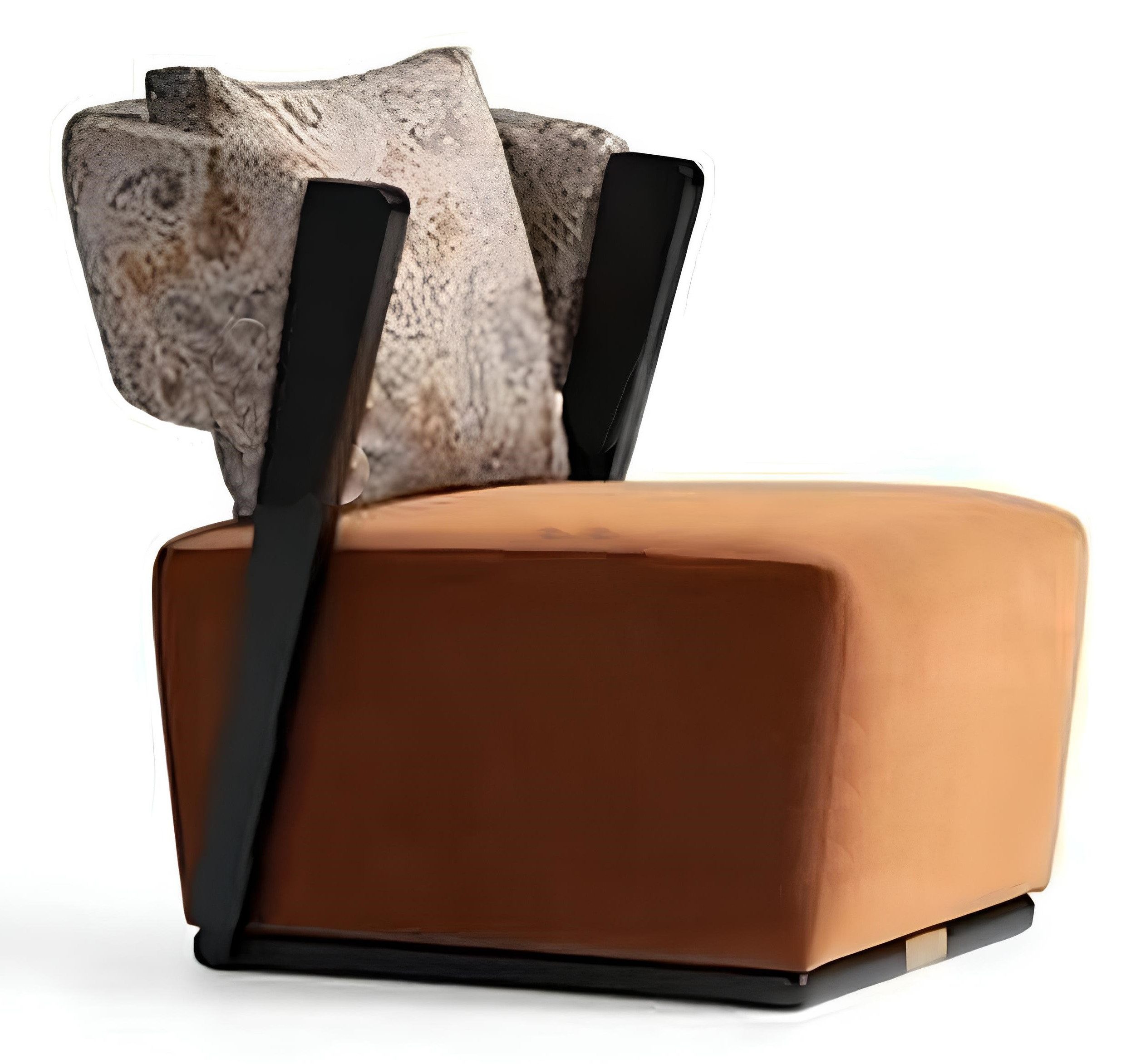 Xlmoebel Loungesessel Moderner Cocktailsessel in Orange mit Relaxfunktion (1-St., Sessel), Hergestellt in Europa