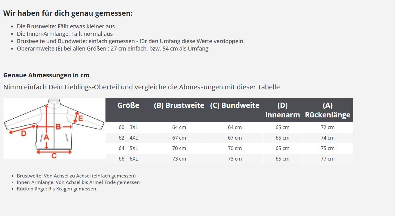 RennerXXL Funktionsshirt Vail Herren Sport Langarm Shirt Pullover Übergröße günstig online kaufen