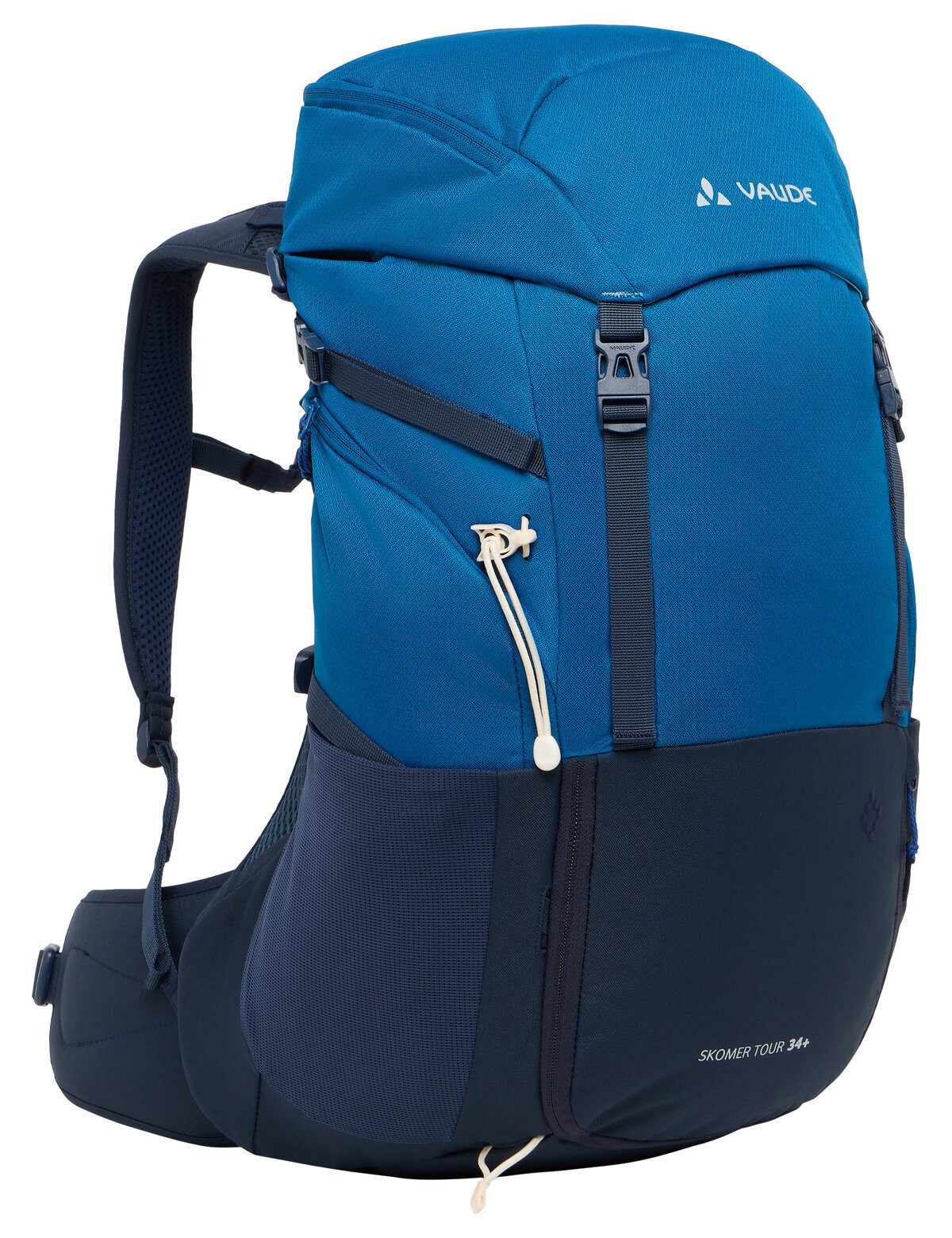 VAUDE Trekkingrucksack Women's Skomer Tour 34+, Damen Wanderrucksack mit erweiterbarem Volumen, 34+ Liter