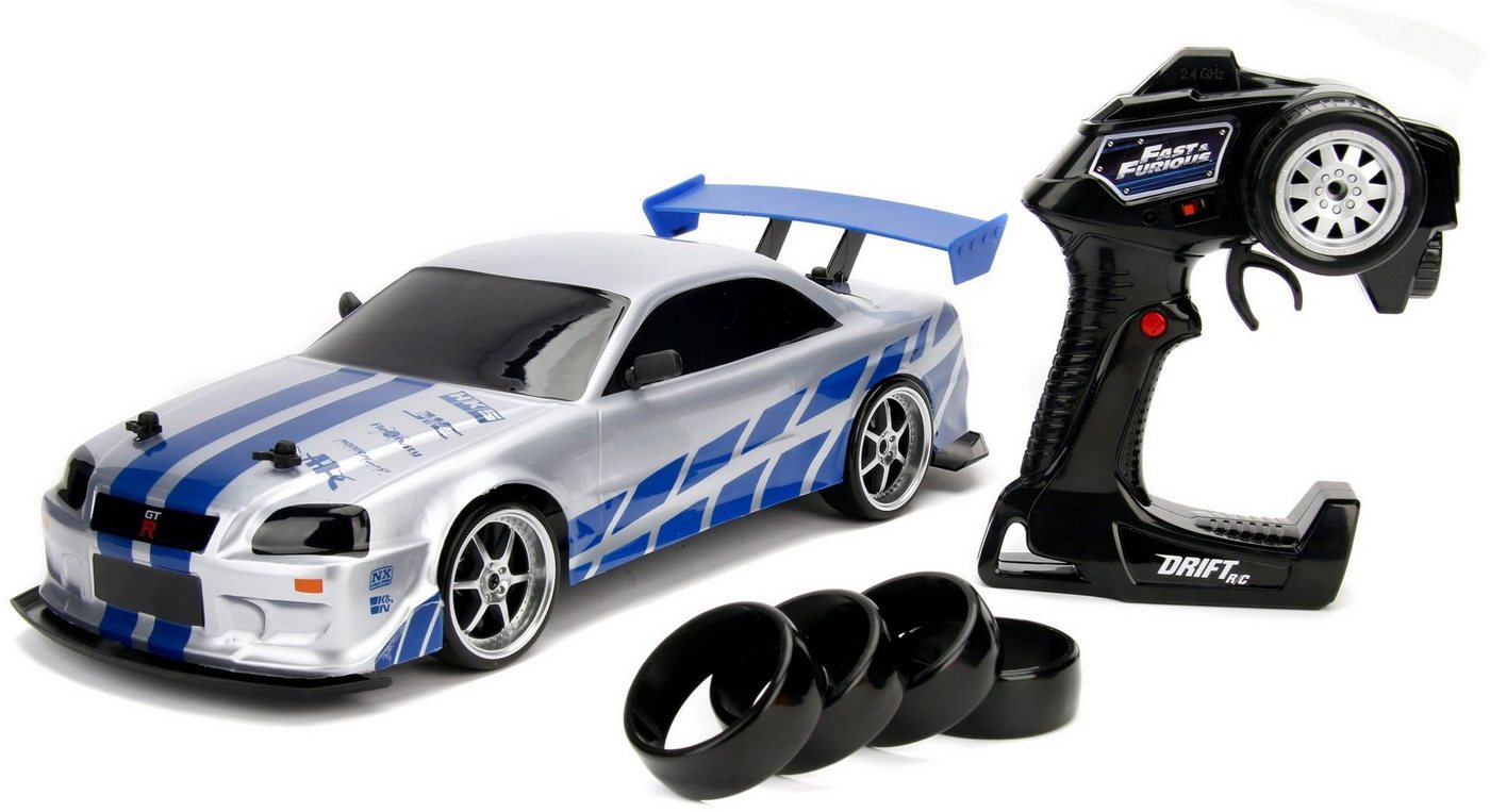 Thumbnail - JADA RC-Auto ferngesteuertes Auto RC Fast & Furious Nissan Skyline GTR 253209000