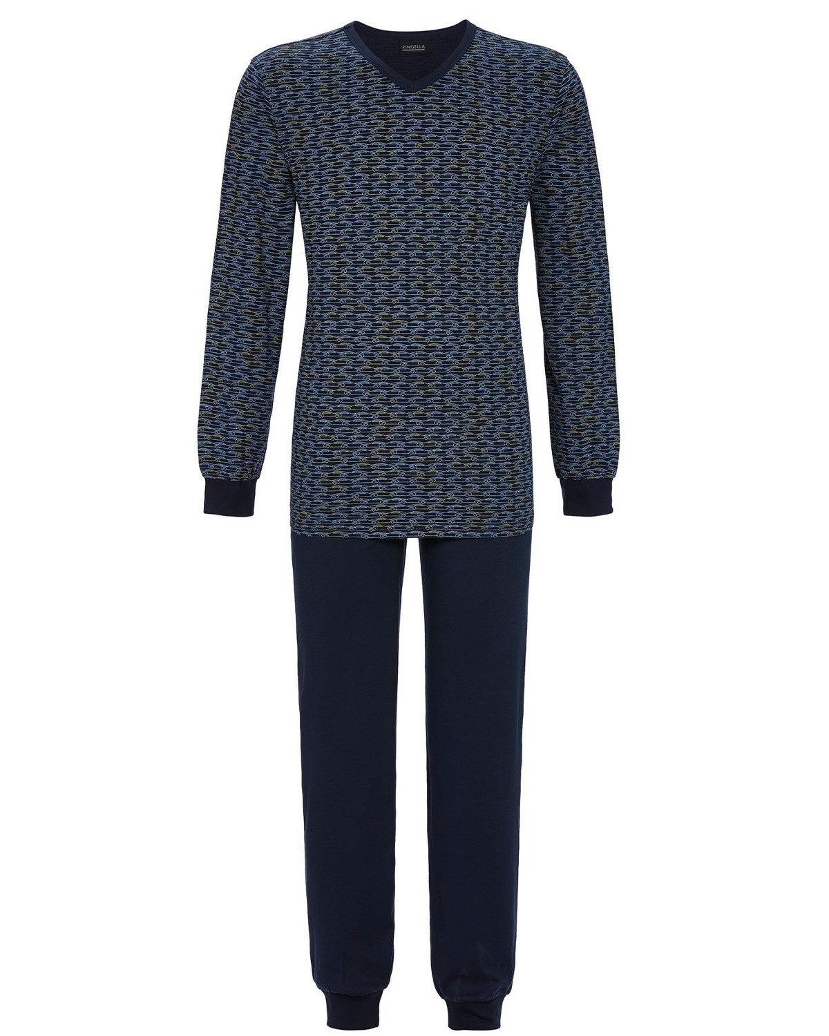 Ringella Pyjama RINGELLA Herren Langarm Pyjama 'Cars' 4541208, Ma