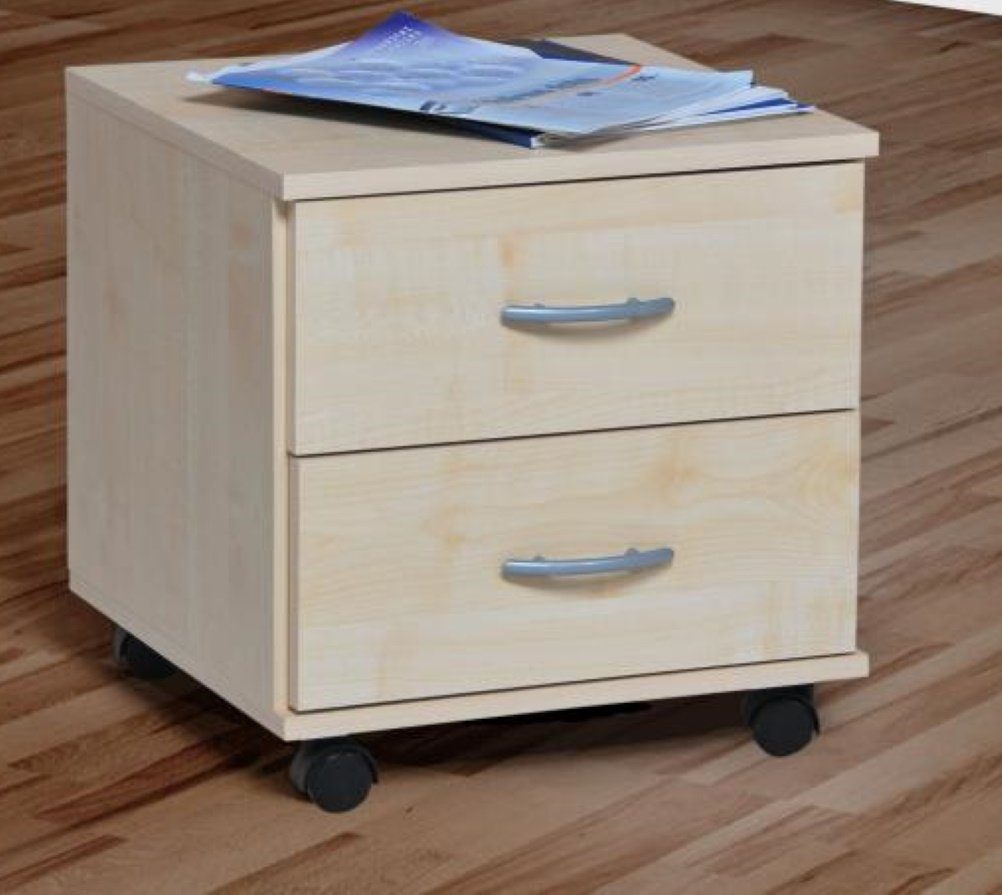 Rollcontainer Rollcontainer Schubcontainer ahorn Nachtschrank - (2175)