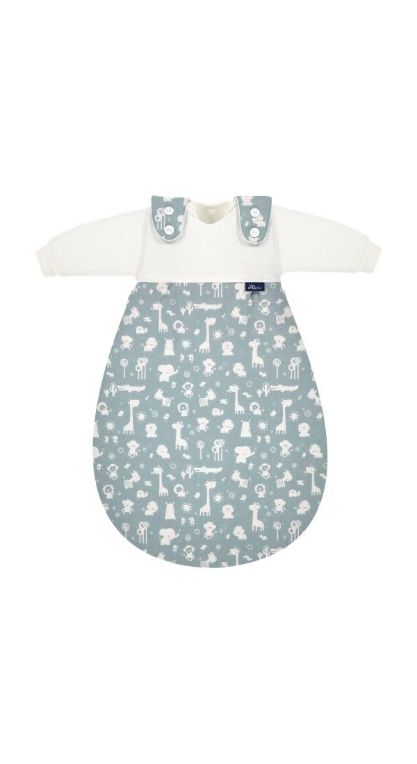 Alvi® Babyschlafsack Baby-Mäxchen 3-teilig Baumwolle (3 tlg., 1x Außensack, 2x Innensack), TOG Wert: 2.5
