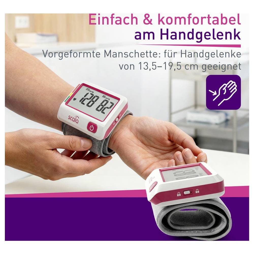 Scala Blutdruckmessgerät SC 6027 Handgelenk Blutdruckmessgerät 60280