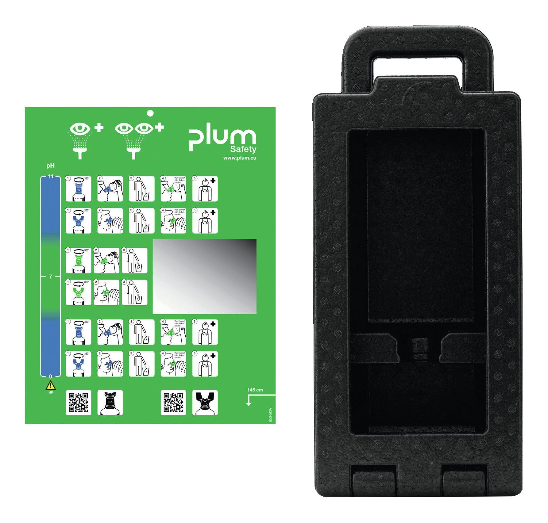 plum Erste-Hilfe-Set, Augenspülwandbox IBOX 1, leer
