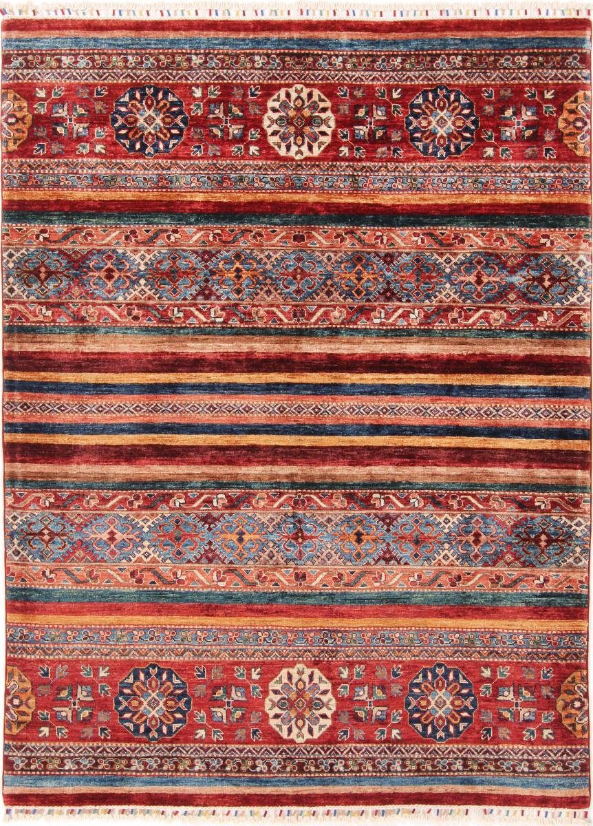 Orientteppich Arijana Shaal 153x207 Handgeknüpfter Orientteppich, Nain Trading, rechteckig, Höhe: 5 mm