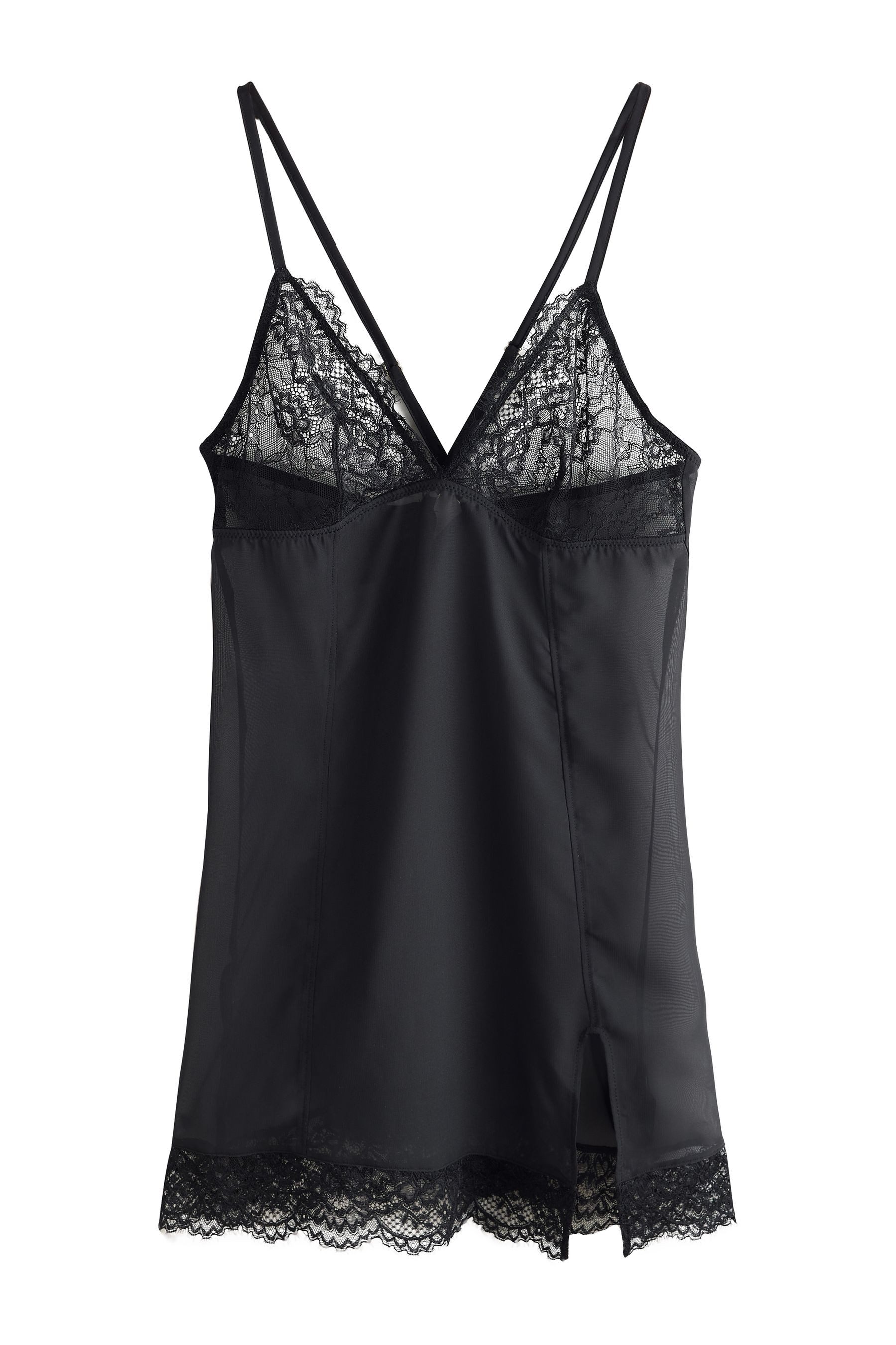 Unterkleid Glamour Negligé-Kleid aus Spitze
