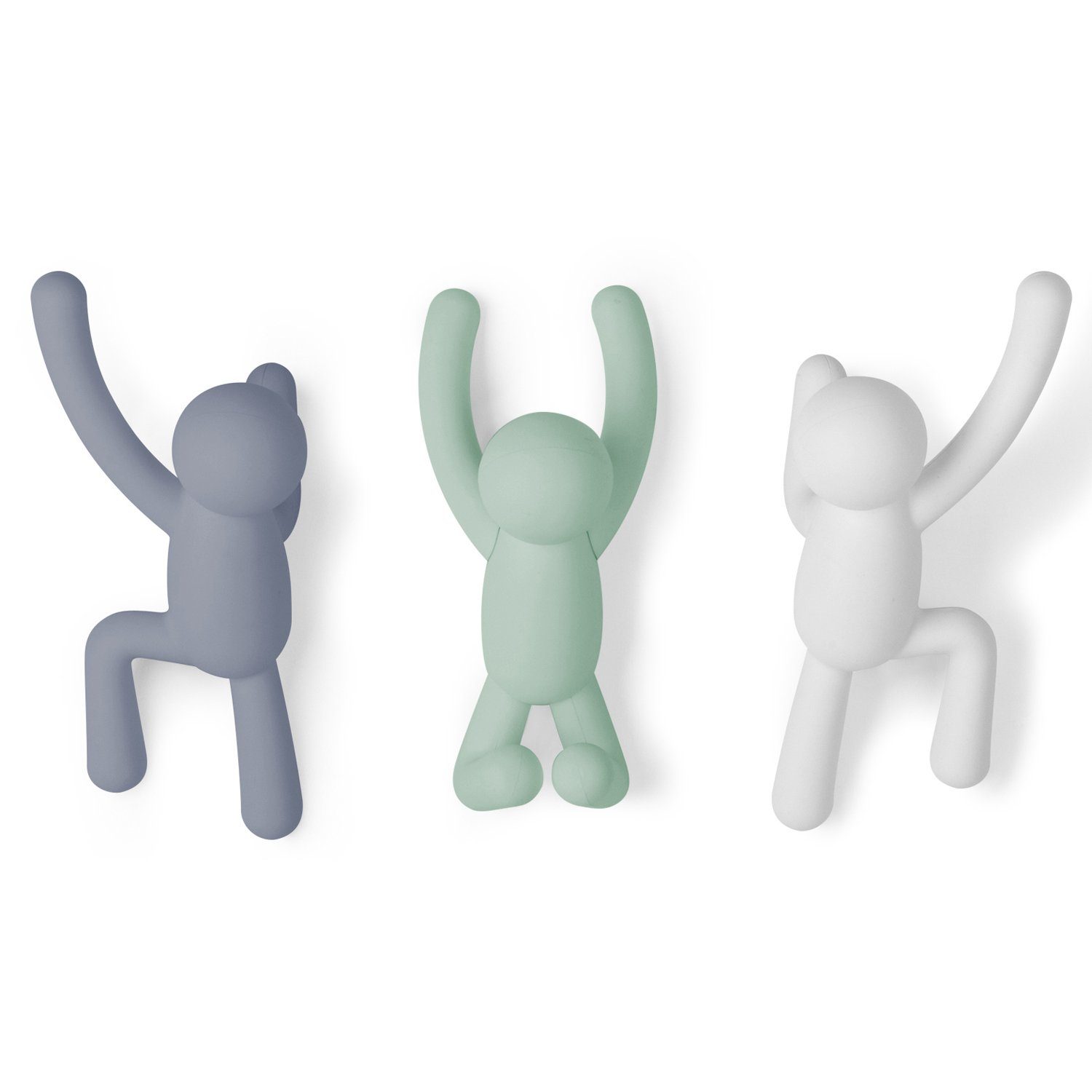 Umbra Garderobenhaken Garderobenhaken Buddy 3er Set pastell