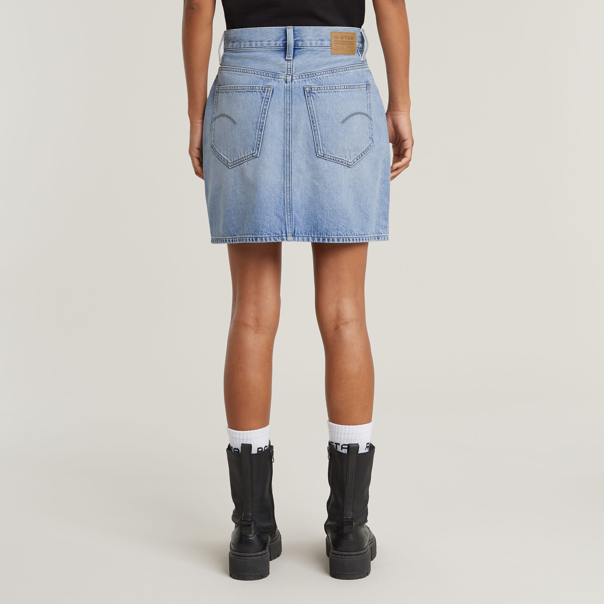 G-STAR Minirock Viktoria Short Skirt Clean Edge mit hohem Bund günstig online kaufen