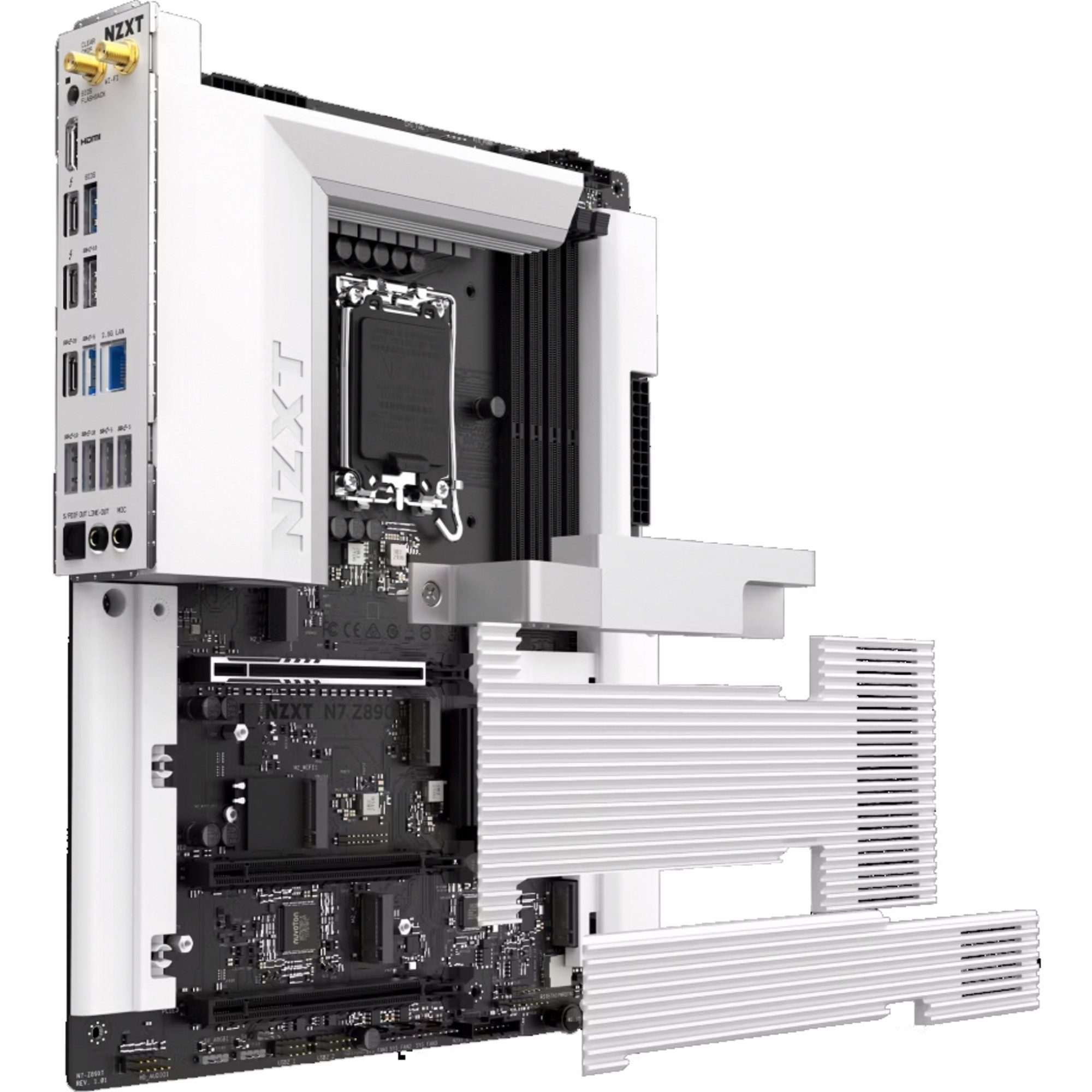 NZXT NZXT N7 Z890 White, Mainboard Mainboard