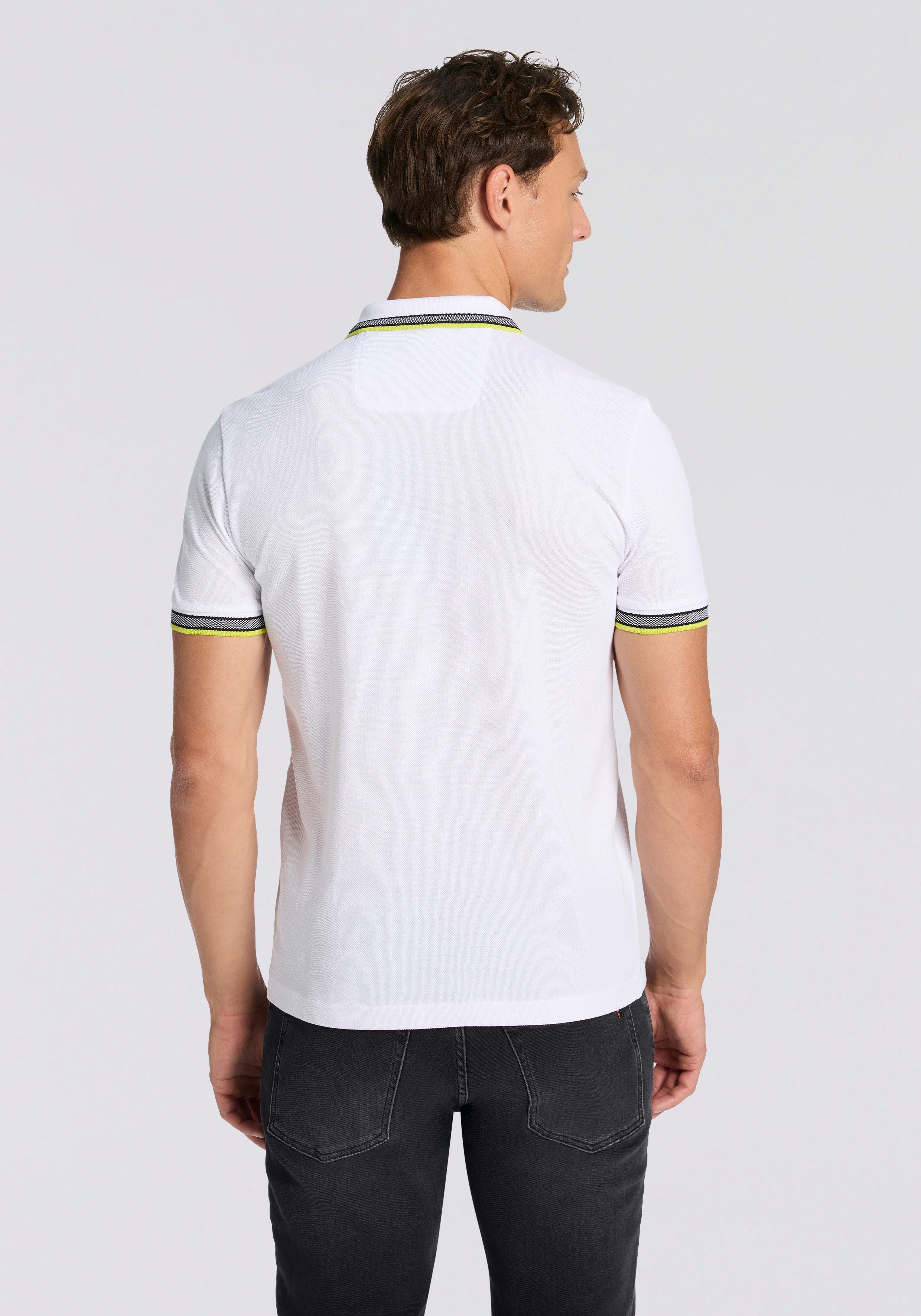 BOSS GREEN Poloshirt Paddy mit kontrastfarbenen günstig online kaufen