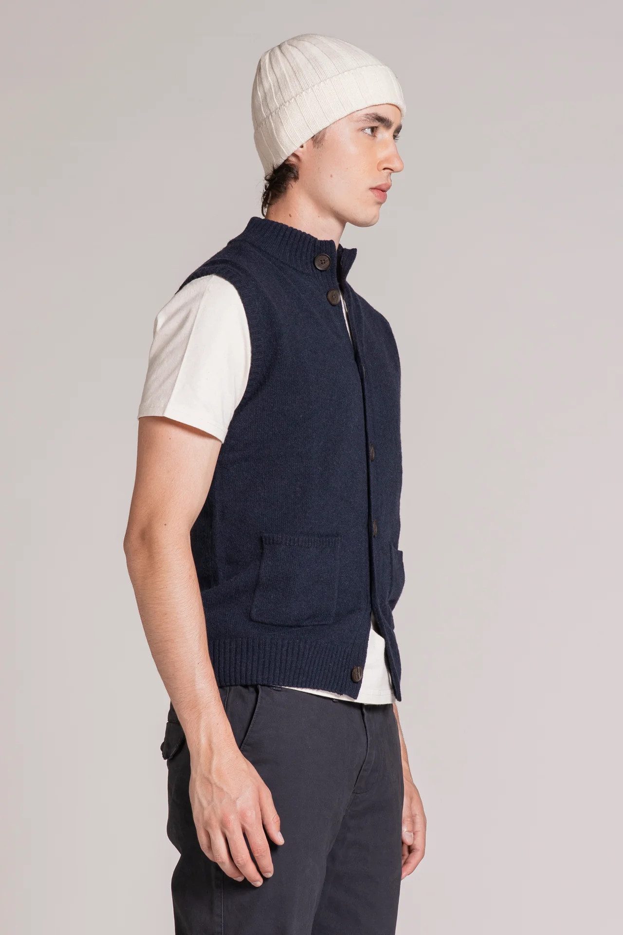 IMPURE Strickweste LITE CARDIGAN IN LAMBSWOOL - Weste - Strickweste