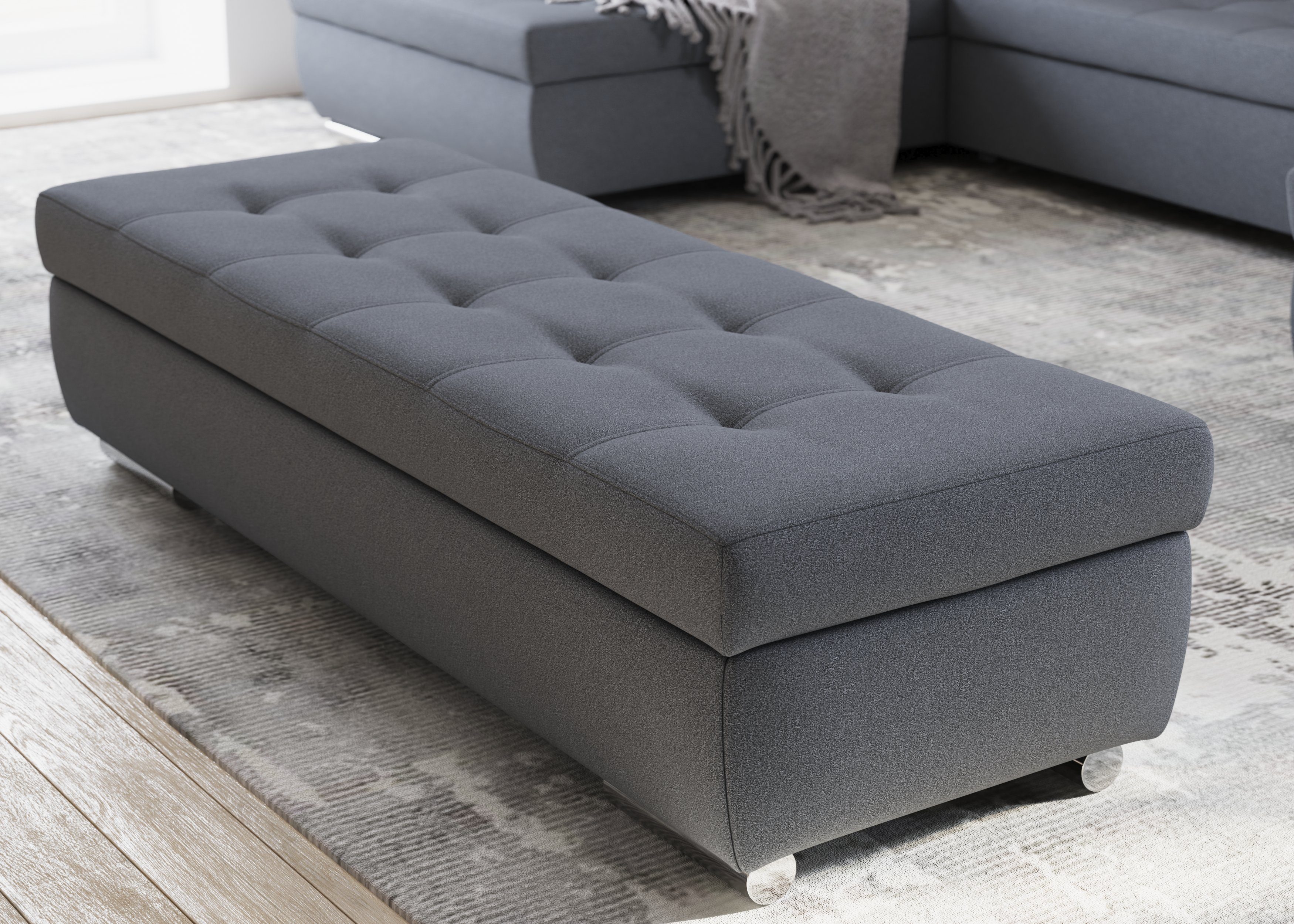 DOMO collection Hocker Treviso XXL: B/T/H: günstig online kaufen