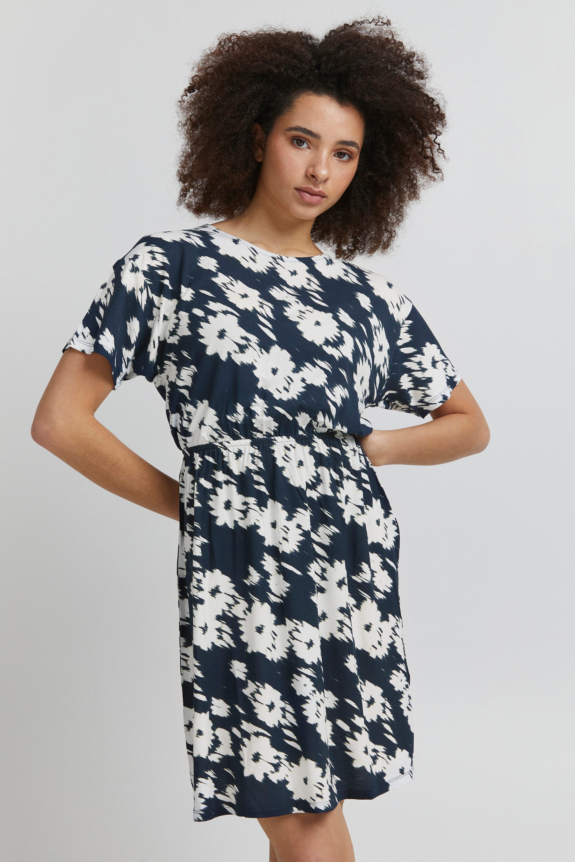 Ichi Jerseykleid Minikleid