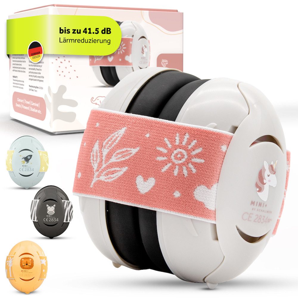 Schallwerk Kapselgehörschutz Schallwerk® Mini+ UV Druck Gehörschutz für Kinder – Kapselgehörschutz