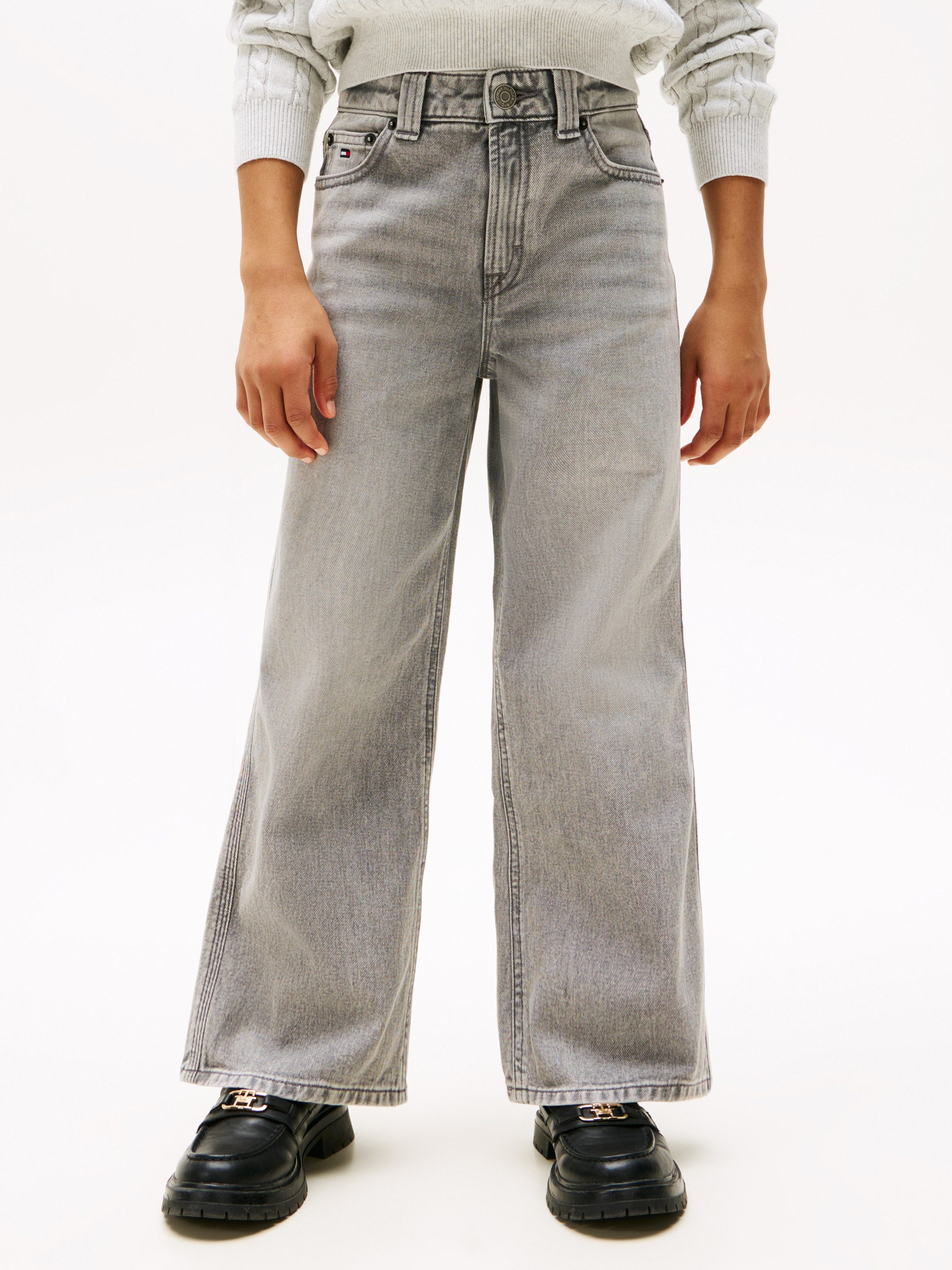 Tommy Hilfiger Weite Jeans MABEL für Kinder bis 16 Jahre