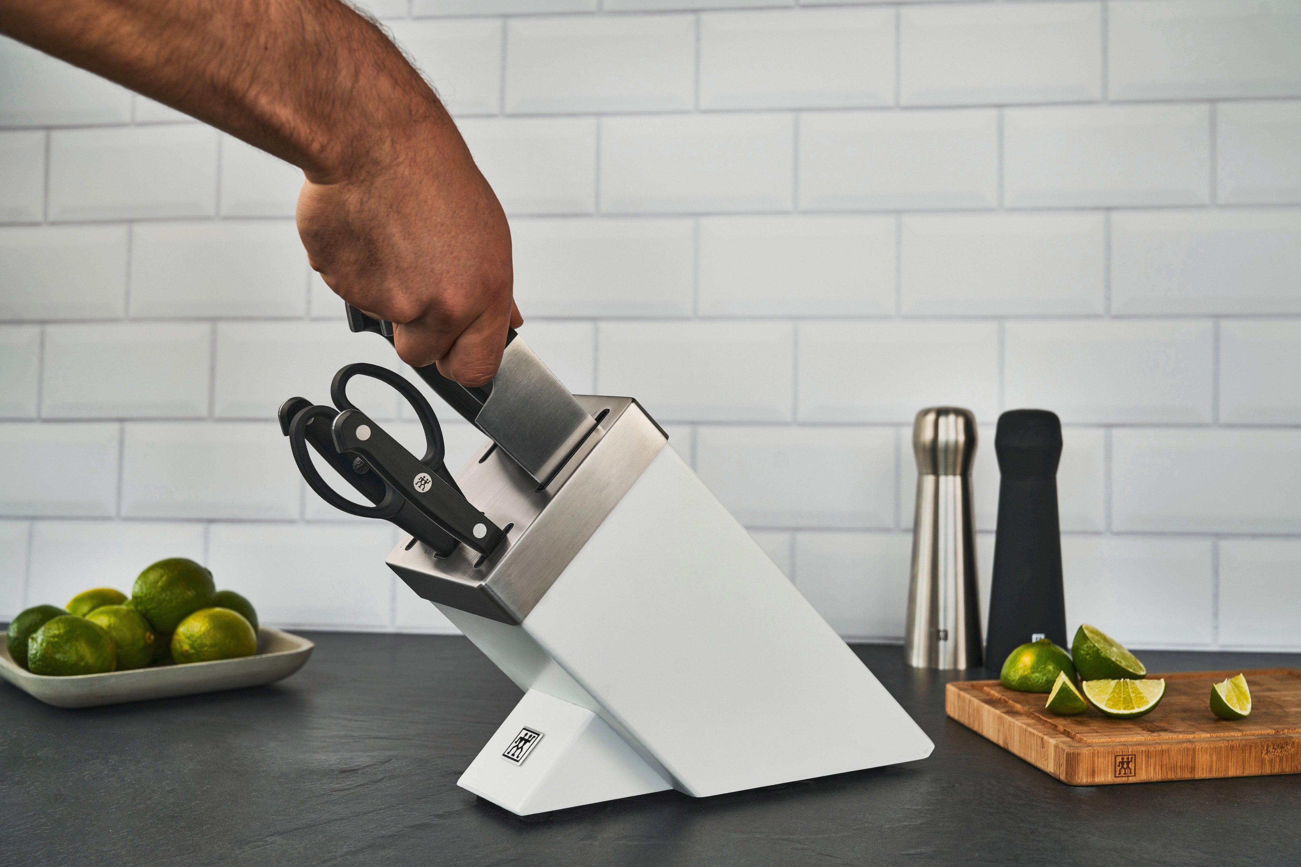Zwilling Messerblock Gourmet (7tlg), selbstschärfend