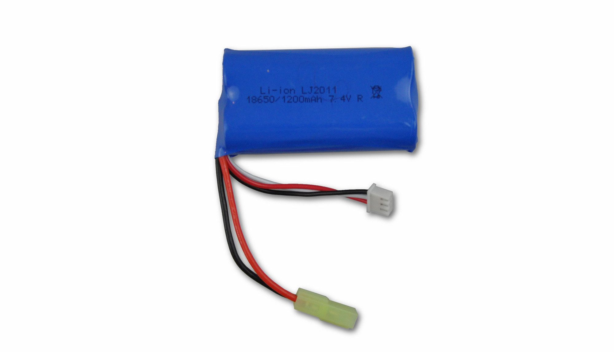 RC-Bagger Amewi LiIon Akku 7,4V 1200mAh mini Tamiya