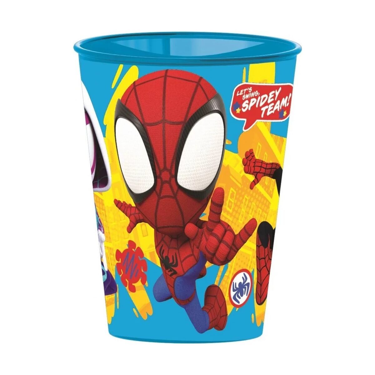 Spiderman Trinkflasche Spiderman Becher, Kunststoff 260 ml
