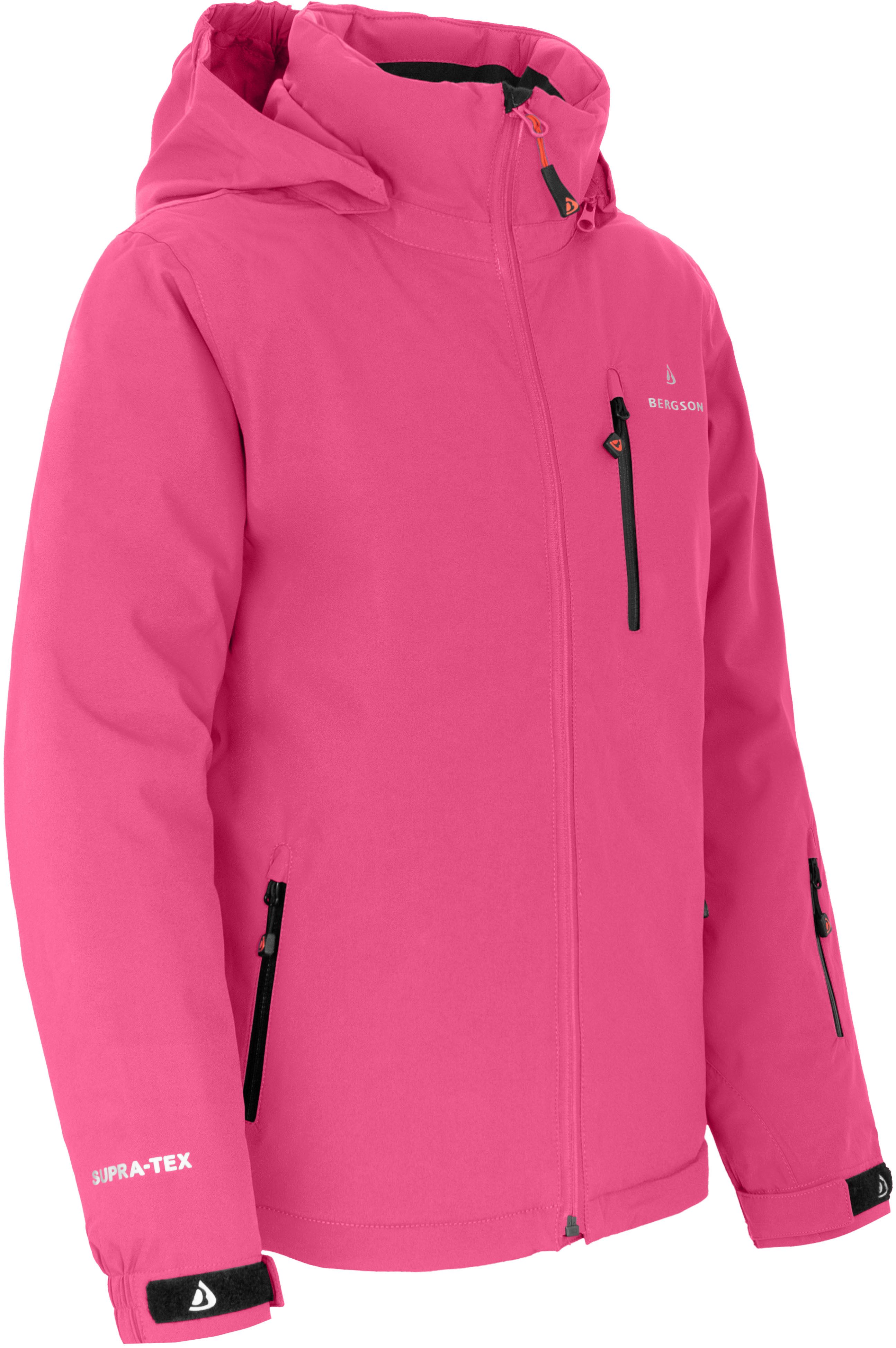 Bergson Winterjacke LUPO Kinder Skijacke, ultimativer Schutz und Komfort für junge Abenteurer!