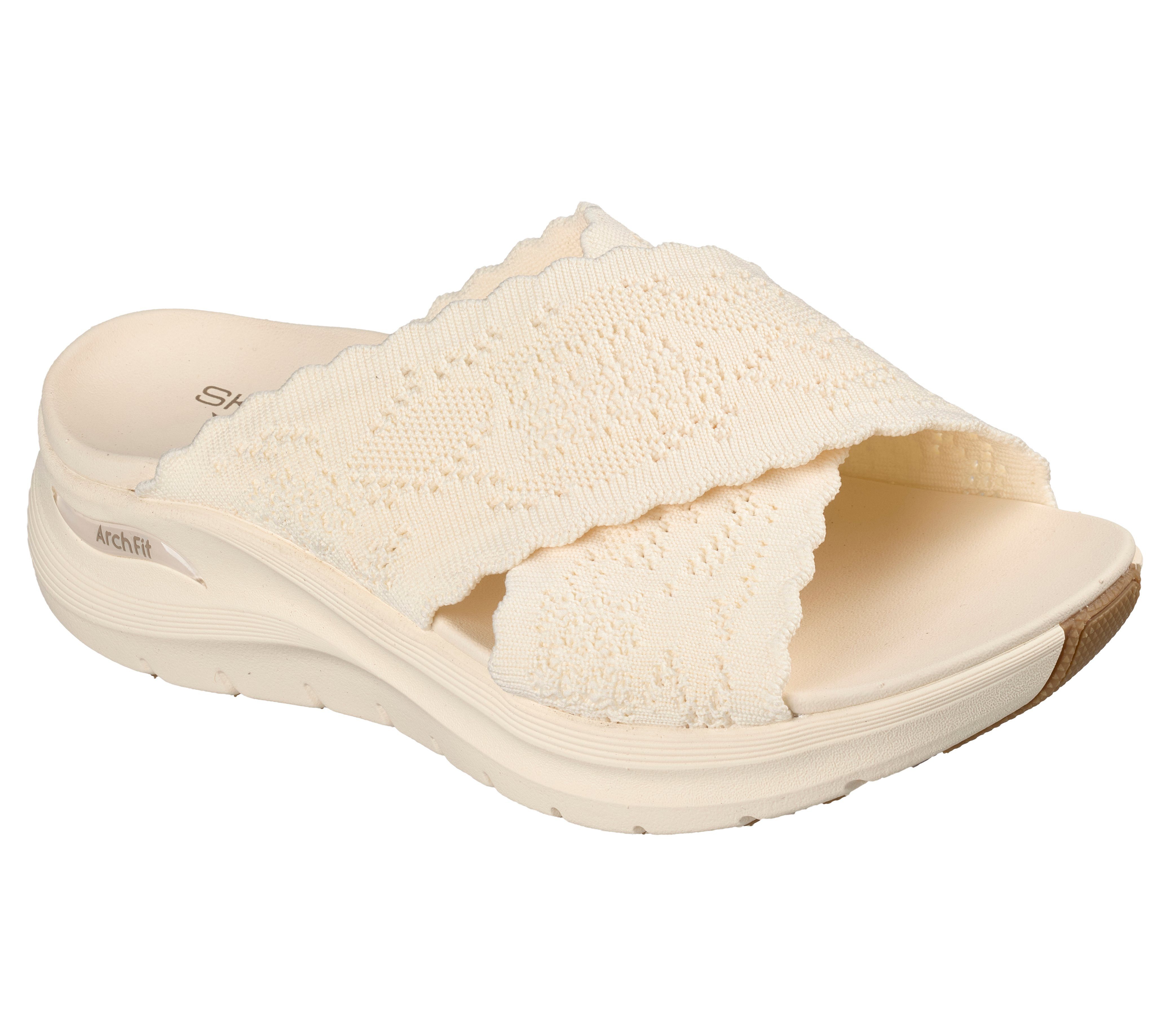 Skechers ARCH FIT 2.0 SANDAL- Pantolette Sandale, Sommerschuh, Strandschuh in veganer Machart
