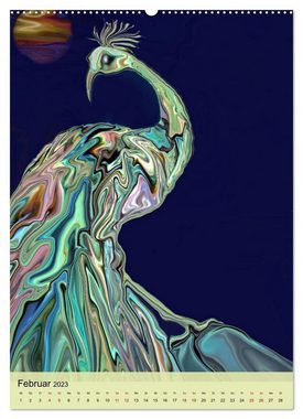 CALVENDO Wandkalender Märchenhafte Digitale Malerei (Premium, hochwertiger DIN A2 Wandkalender 2023, Kunstdruck in Hochglanz)