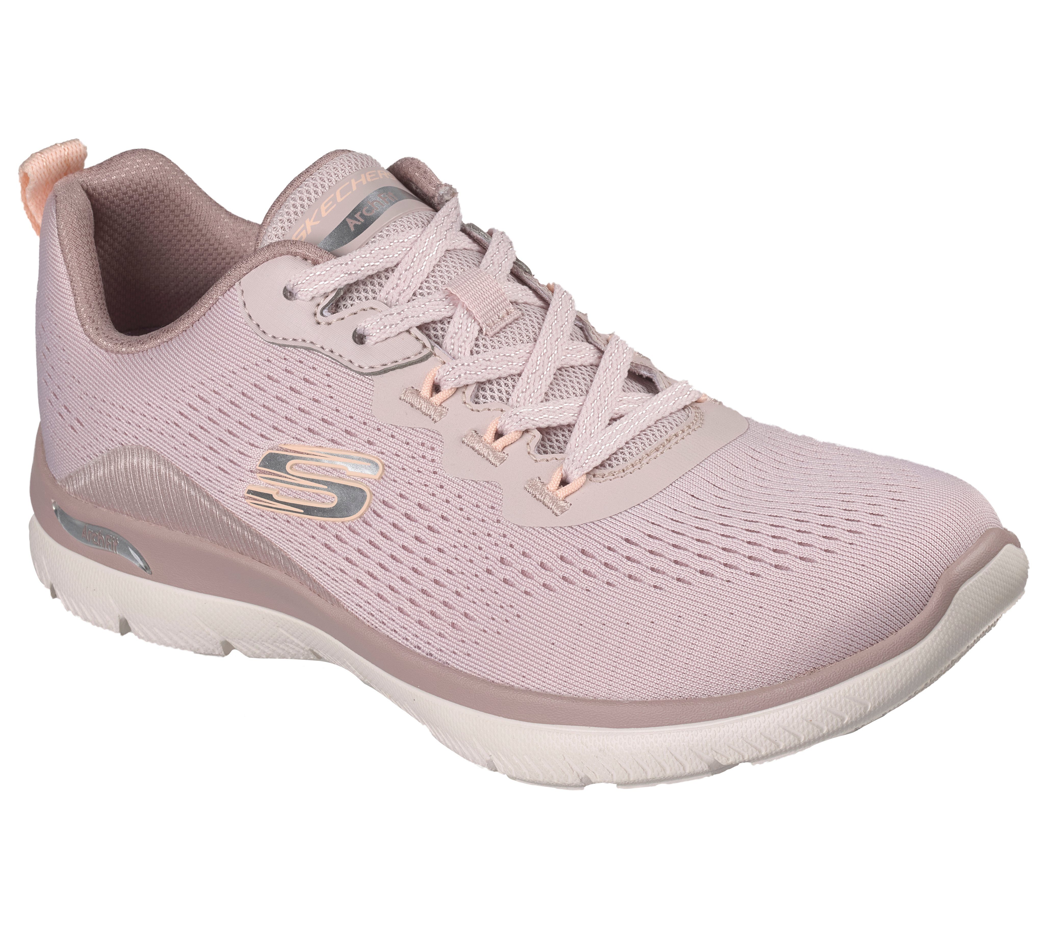 Skechers ARCH FIT SUMMITS-DAILY FLOW Sneaker Schnürschuh, Halbschuh, Freizeitsneaker für Maschinenwäsche geeignet – Bild 3 von 5