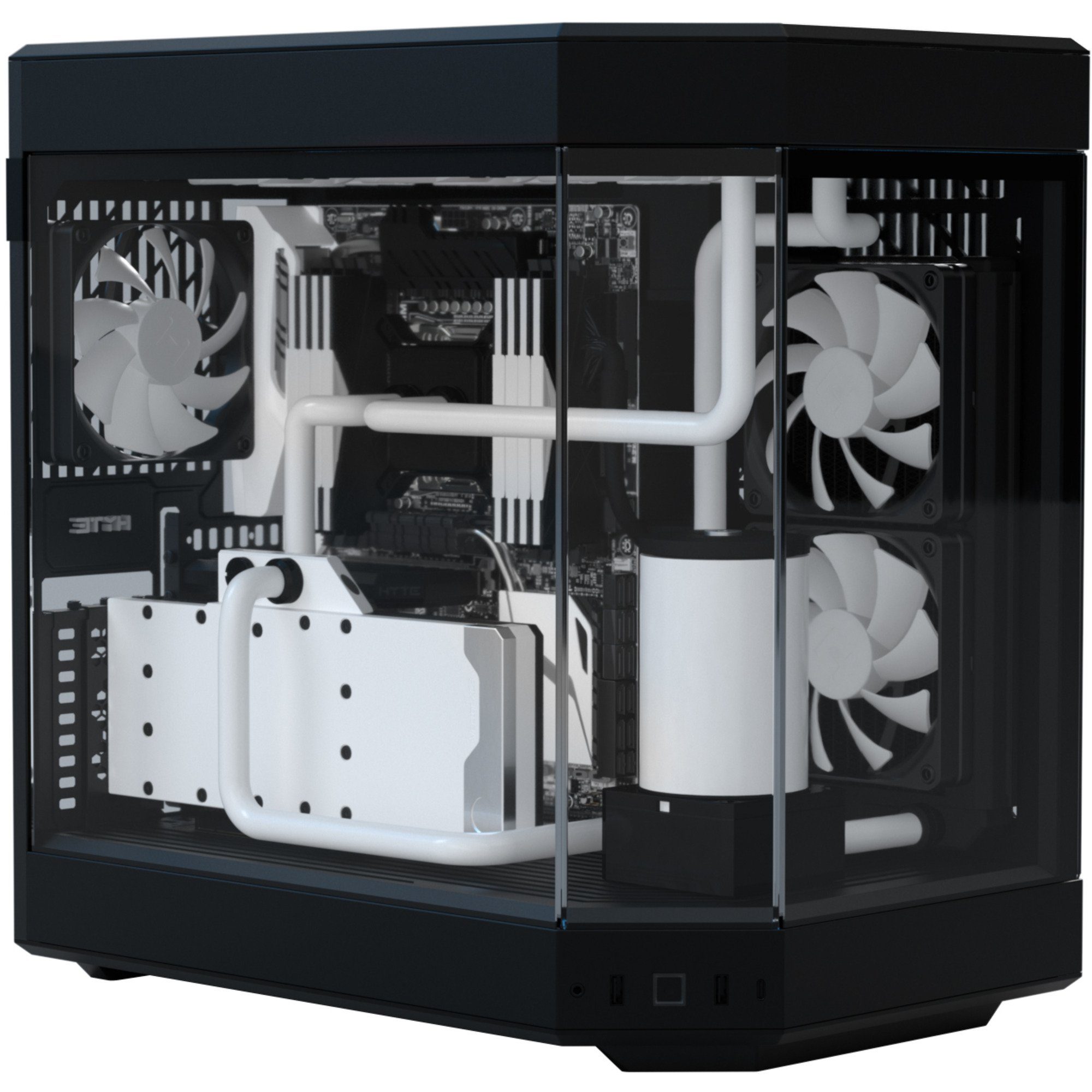Hyte PC-Gehäuse HYTE Y60, Tower-Gehäuse, (Tempered Glass)