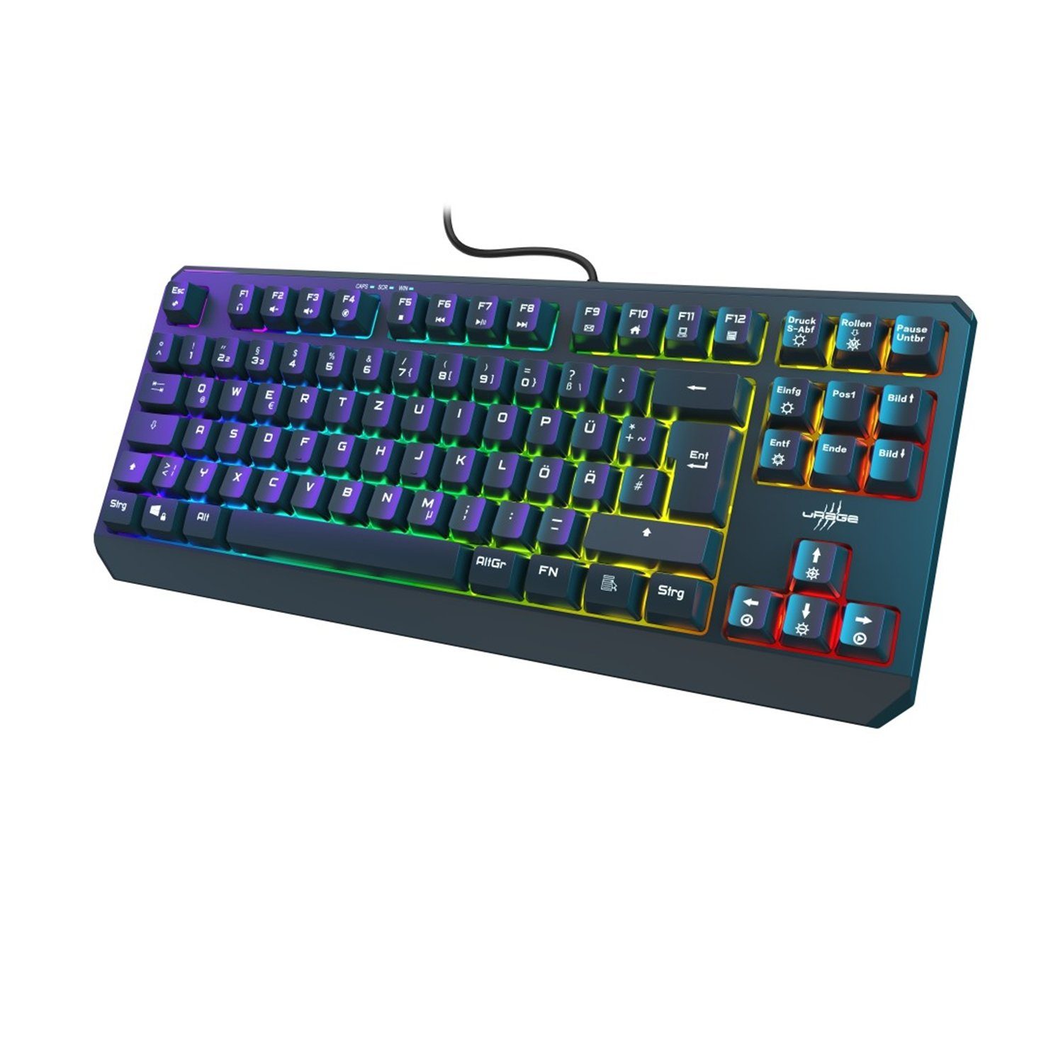 uRage Exodus 220 TKL, Schwarz Gaming-Tastatur