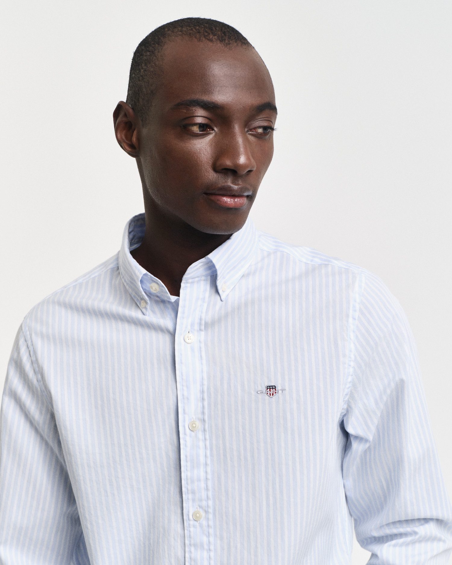 Gant Langarmhemd SLIM POPLIN STRIPE SHIRT