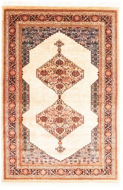 Wollteppich Ghashghai Teppich handgeknüpft beige, morgenland, rechteckig, Höhe: 10 mm, handgeknüpft