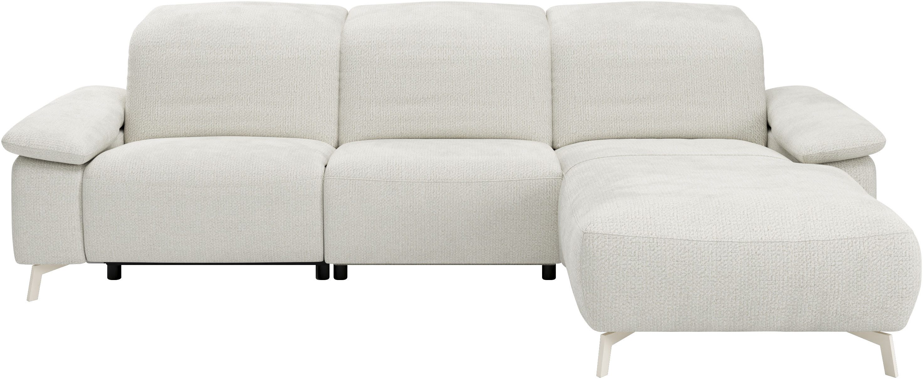 Musterring Ecksofa MR 370, intelligenter Komfort im modernen Design, Optionale Relaxfunktion, flexible Kopfteile & klappbare Armlehnen
