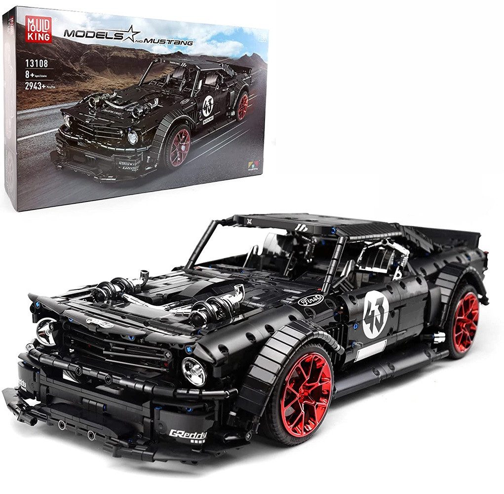 Mould King 13108 Sportwagen 1:8 MOC Klemmbausteine 2943 Teile Statische Ver günstig online kaufen