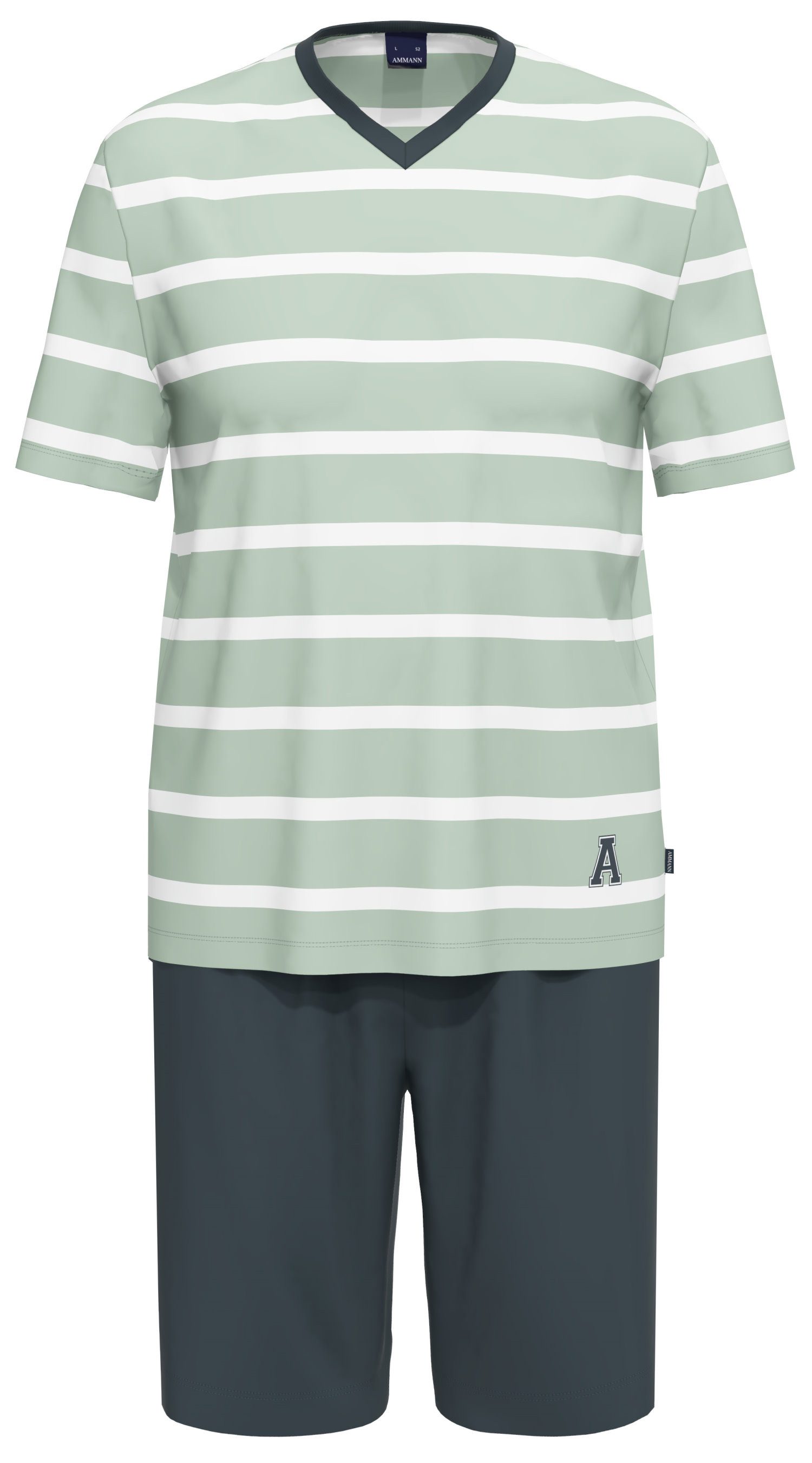 Shorty Herren Pyjama kurz
