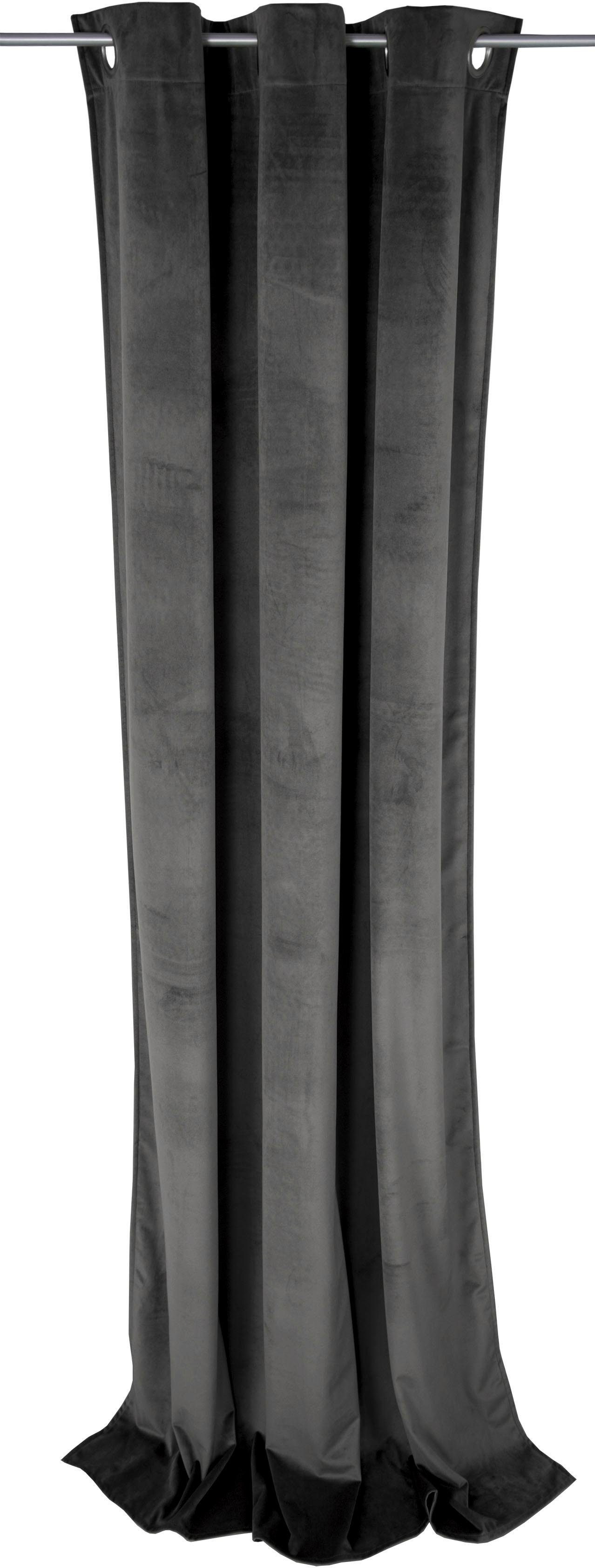 TOM TAILOR HOME Vorhang FRENCH VELVET (1 St), Ösen, blickdicht, Wirkware. € 56,09