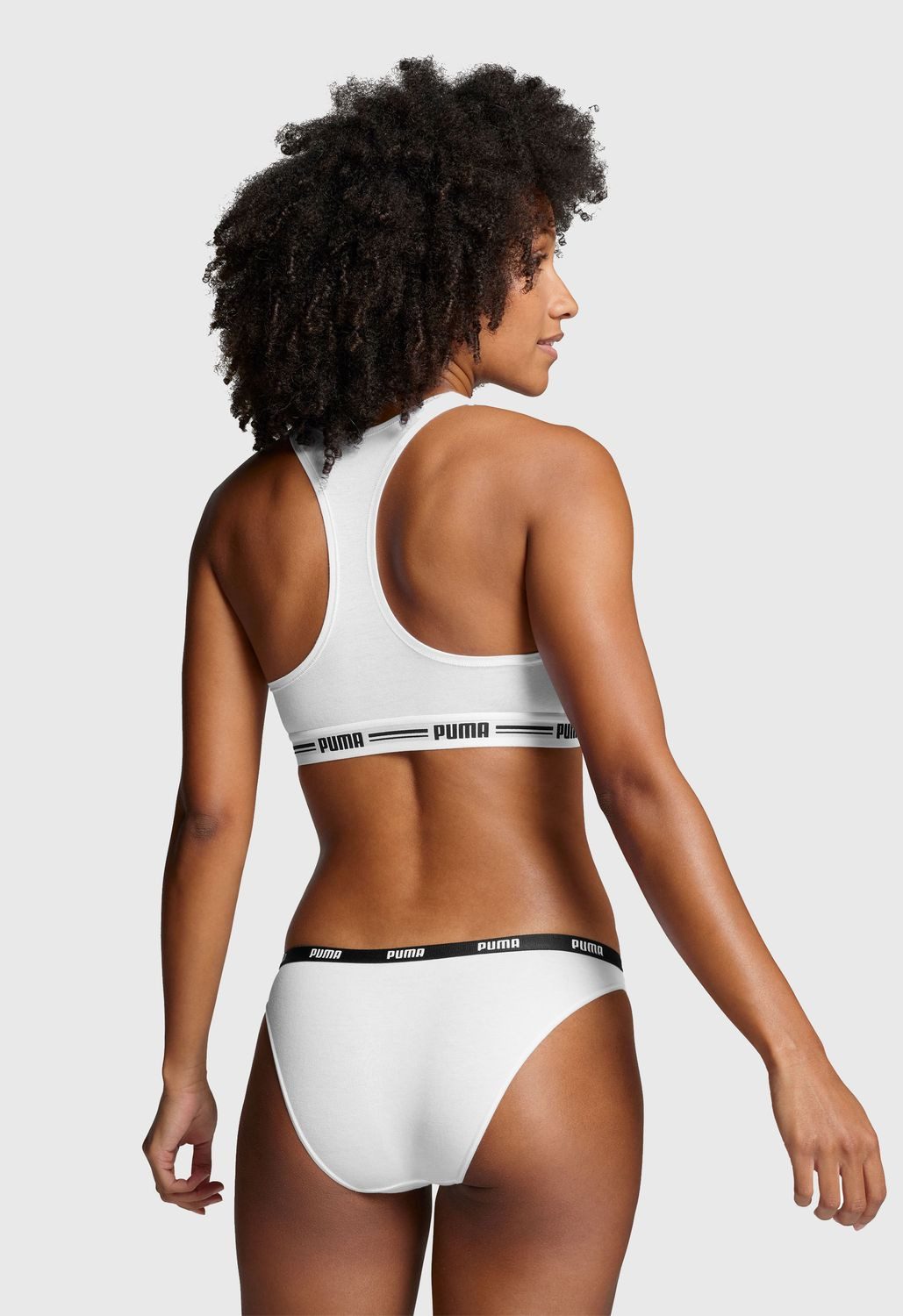 PUMA BODYWEAR Bikinislip Bikini-Slip (2-St) Low Rise, Modal