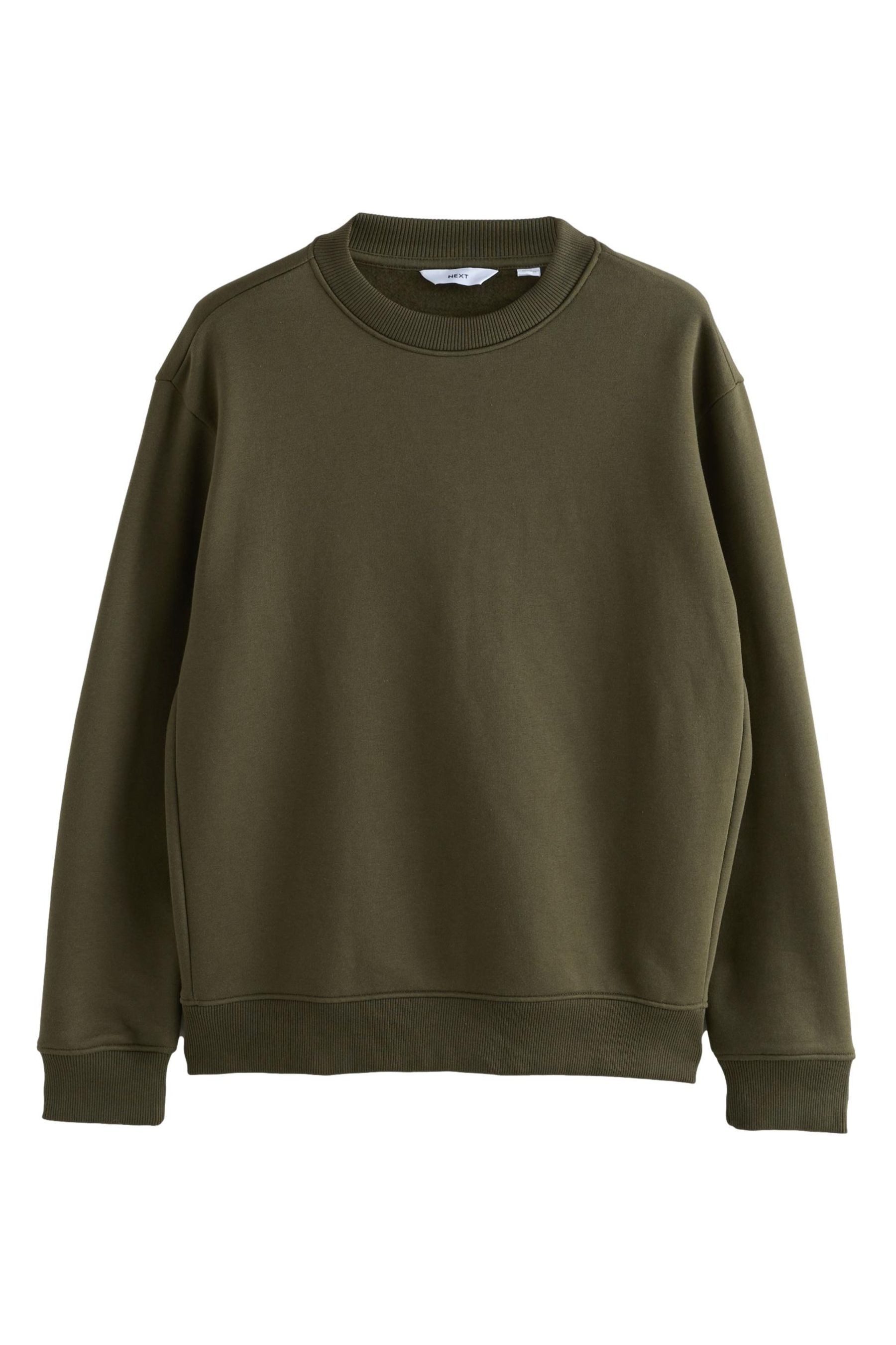 Next Sweater Schweres Regular Fit Rundhalssweatshirt (1-tlg) günstig online kaufen