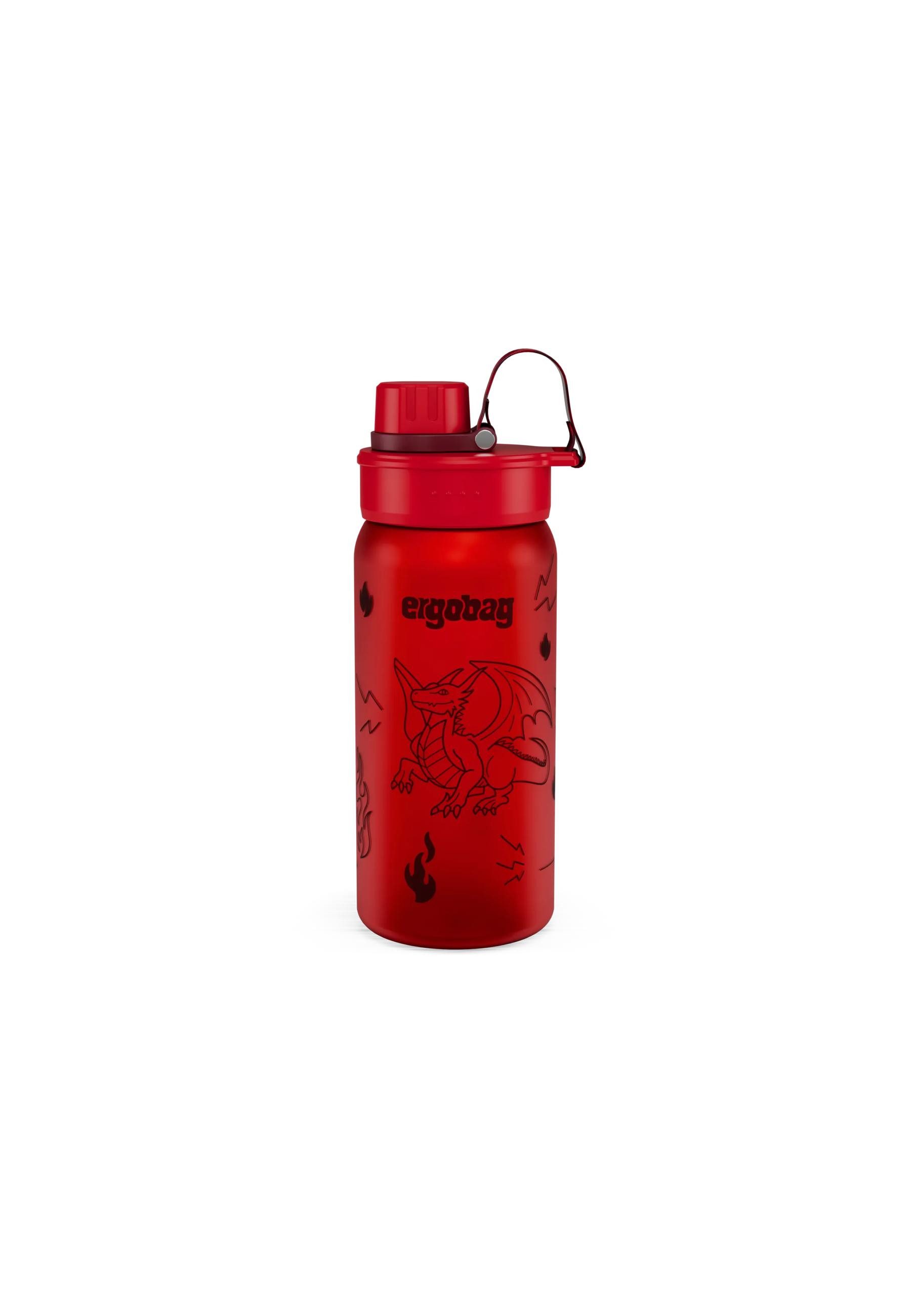 ergobag Trinkflasche Trinkflasche, auslaufsicher und kohlensäuregeeignet