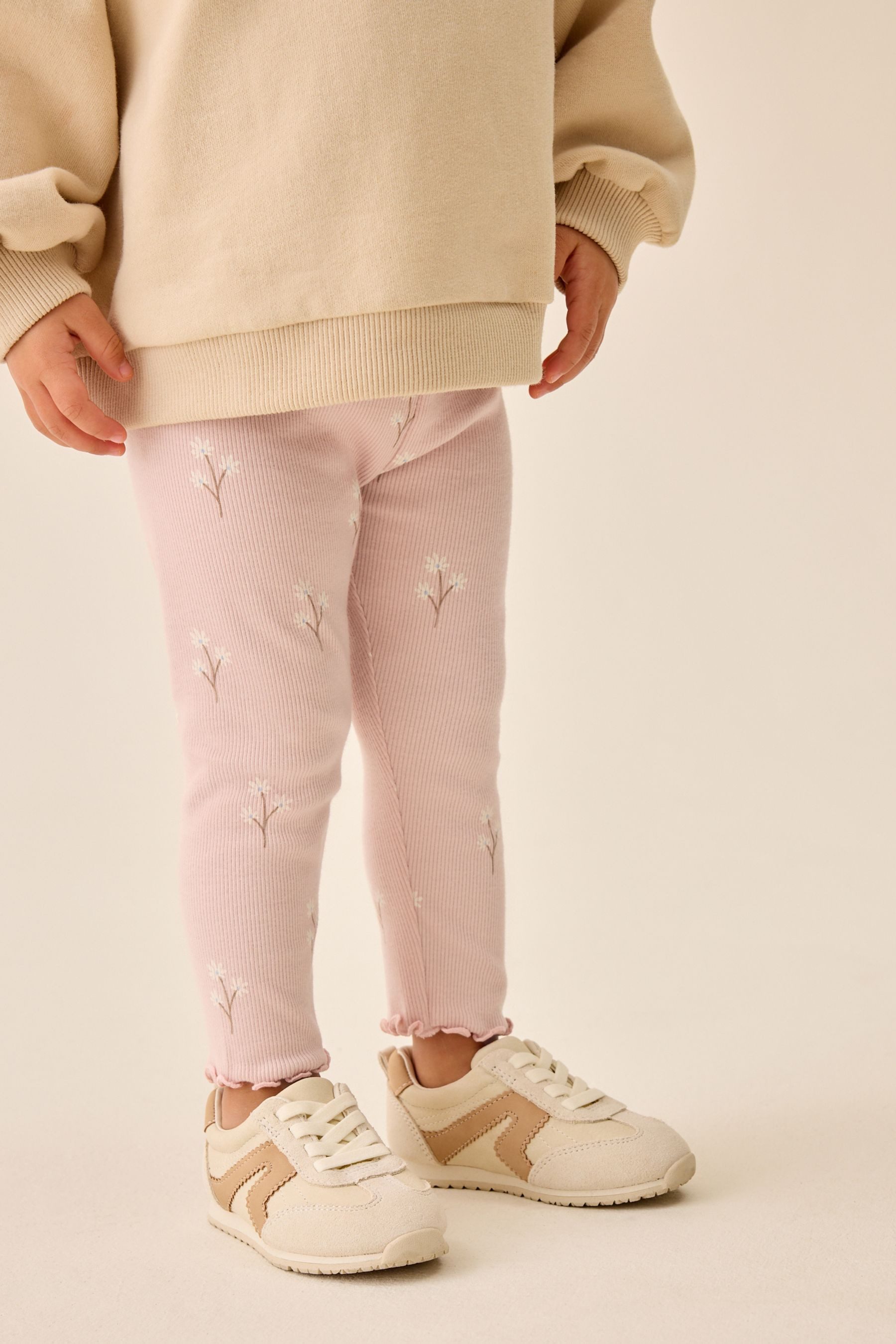 Next Leggings Gerippte Leggings (1-tlg)