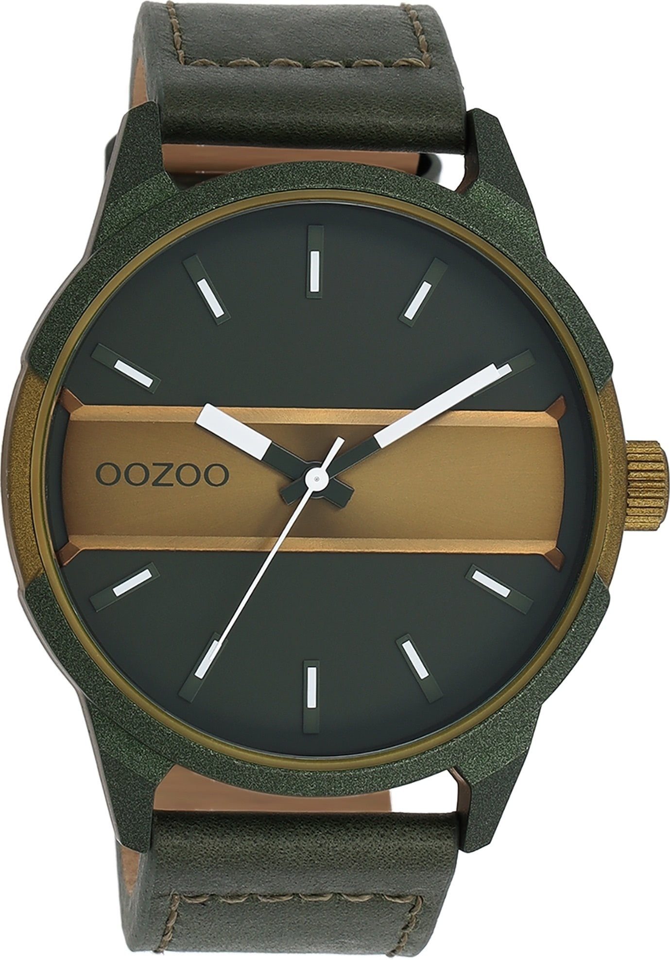 Quarzuhr Oozoo Herren Armbanduhr Timepieces Analog