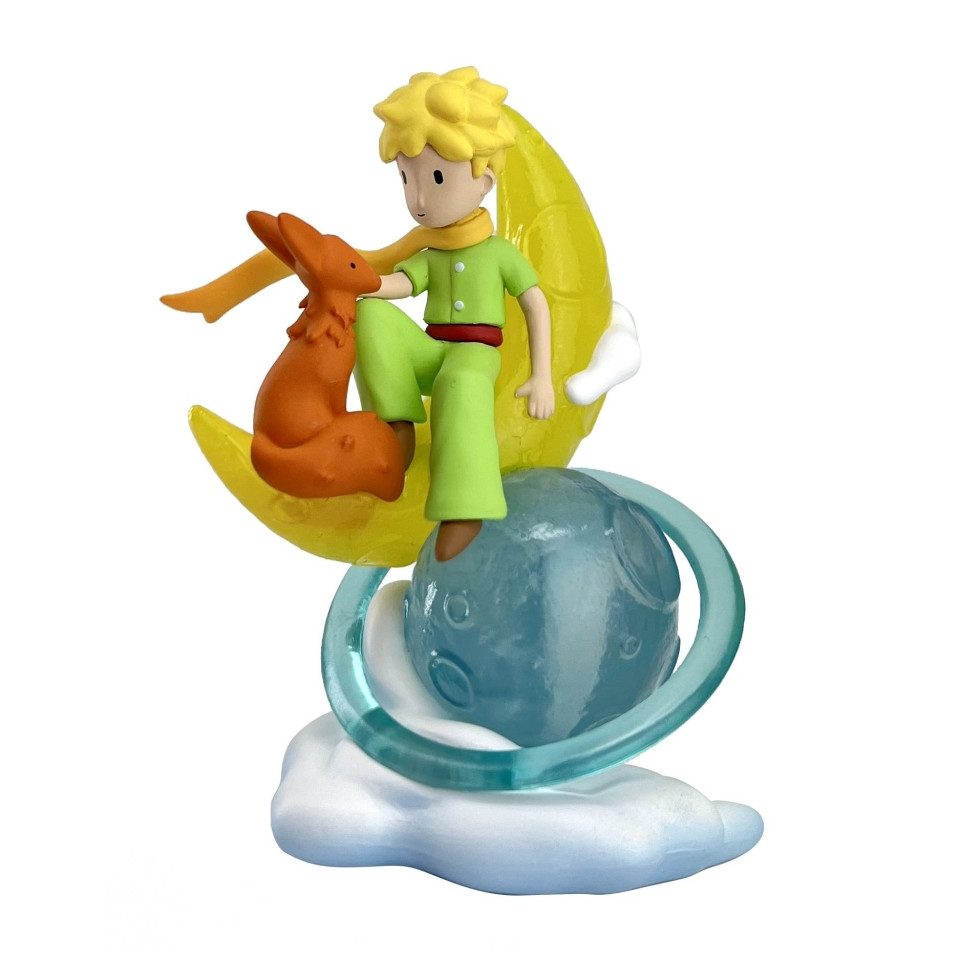 Plastoy Spiel, Der Kleine Prinz mit Fuchs auf dem Mond