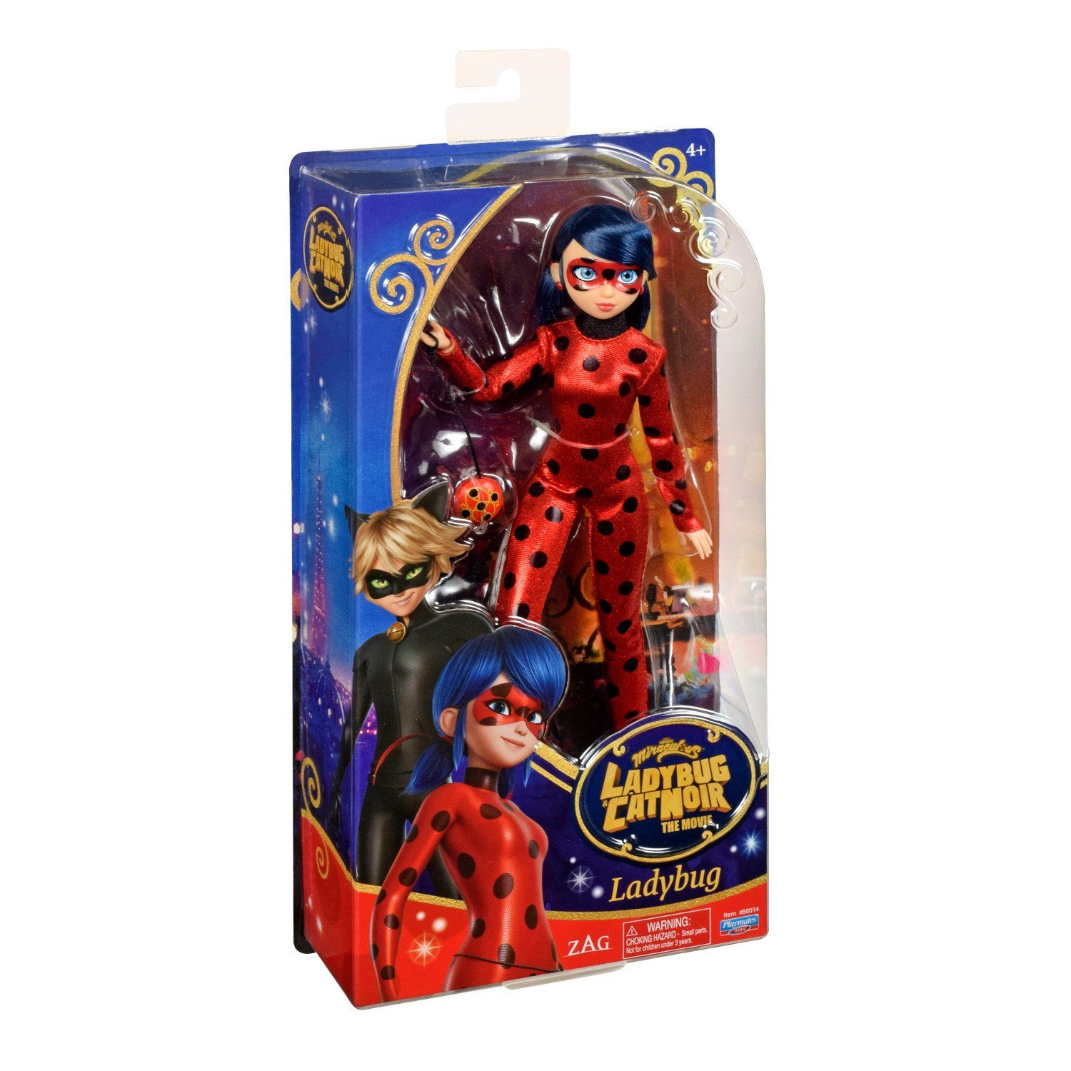 Noir Playmates Ladybug Film-Version Cat Anziehpuppe und Ladybug Miraculous: Toys Puppe 50014,