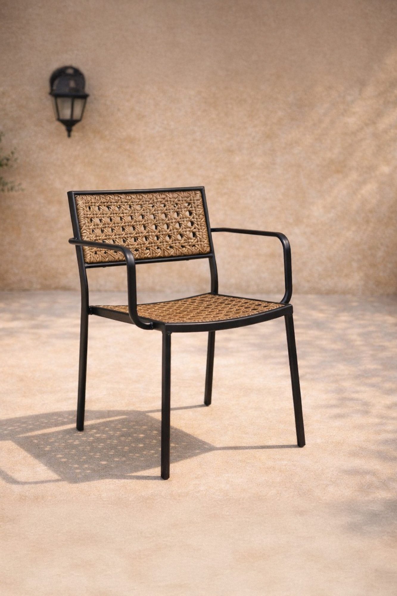 Venture Home Gartenstuhl Paola, gepolsterter Outdoor-Sitz für entspannte Outdoor-Momente (4 St), Outdoorstuhl, Terrassenstuhl mit ausziehbar, komfortabel