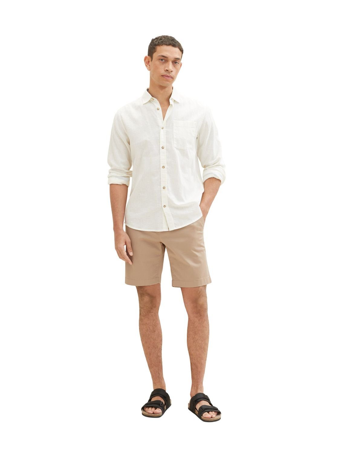 TAILOR 24048 mit Fawn TOM Stretch Desert CHINO SLIM SOFT Shorts