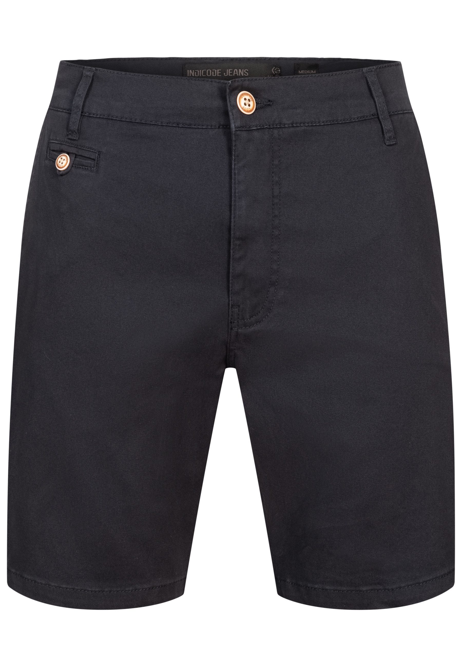 Indicode Chinoshorts INSylvester aus elastischer Baumwoll-Qualität günstig online kaufen