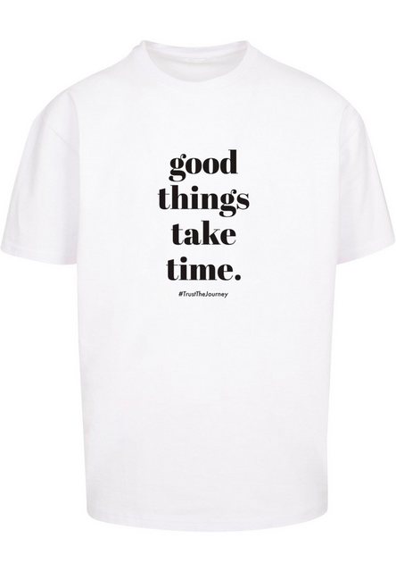 Merchcode T-Shirt Merchcode Herren Good Things Take Time Heavy Oversize Tee günstig online kaufen