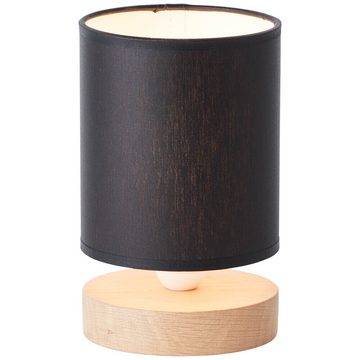 Brilliant LED Leselampe Holz, schwarz+braun, Einbau, IP20, B130mm