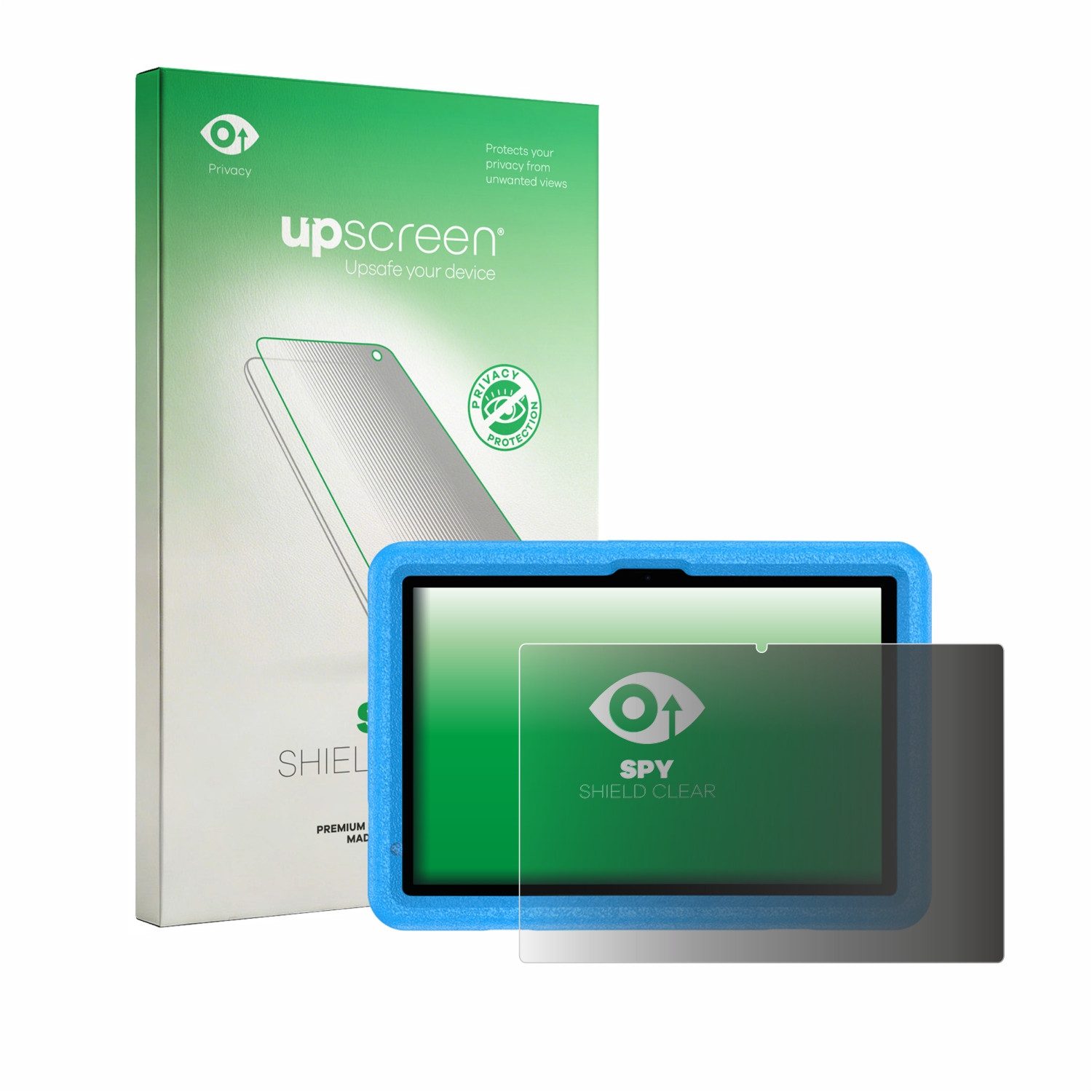 upscreen Displayschutzfolie Sichtschutzfolie für Vasoun TAB11 L10 10.1", Anti-Spy Privacy Sichtschutz Blickschutzfolie Blaulicht-Schutz