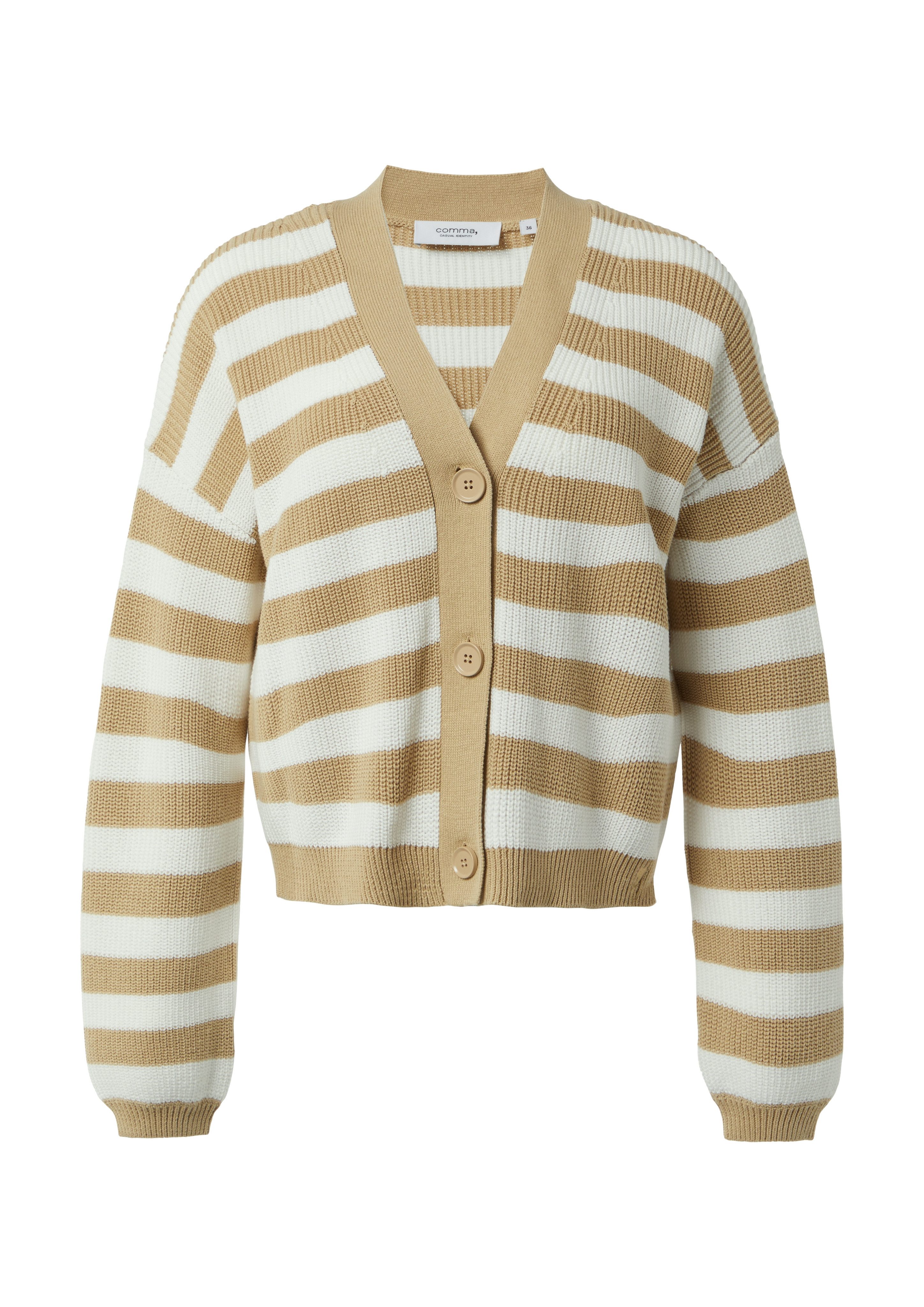 comma casual identity Strickjacke