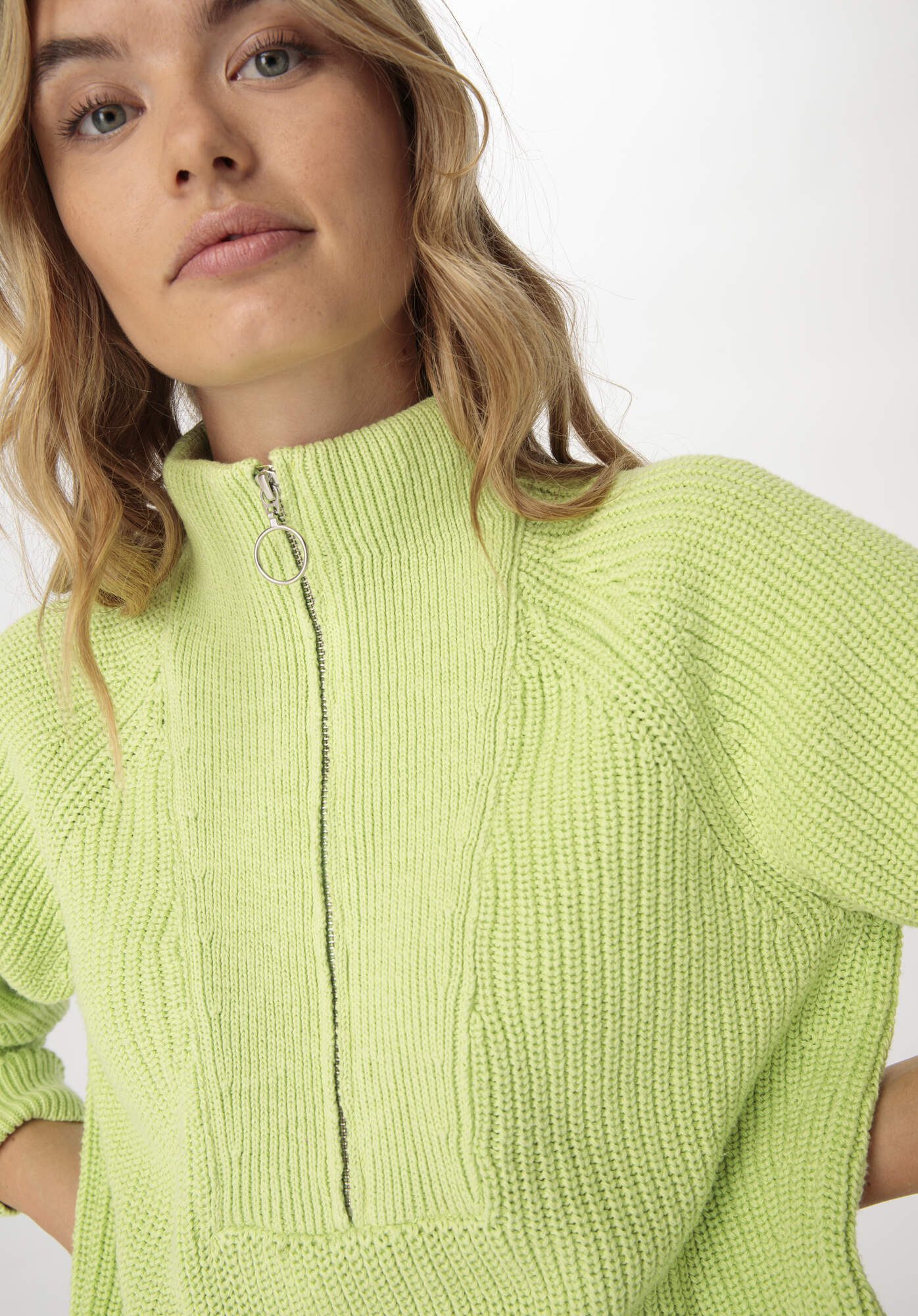 Hessnatur Strickpullover Slub Relaxed aus reiner günstig online kaufen